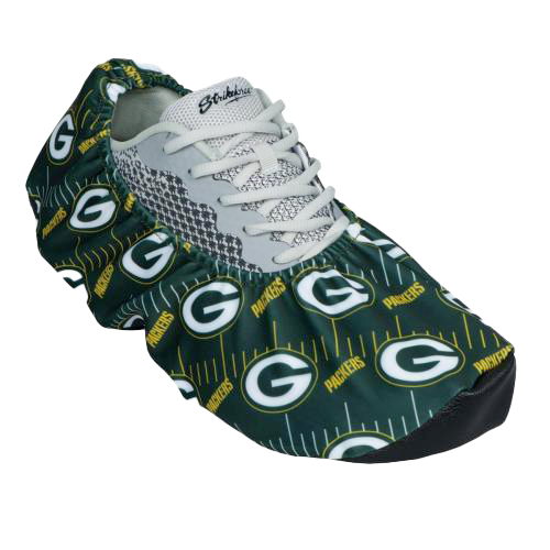 NFL Green Bay Packers Bowling Shoe Covers - Non-Slip Team Logo Shoe Protectors for Bowling & Sports Fans | Perfect for Game Days, Bowling Parties & Team Spirit Events