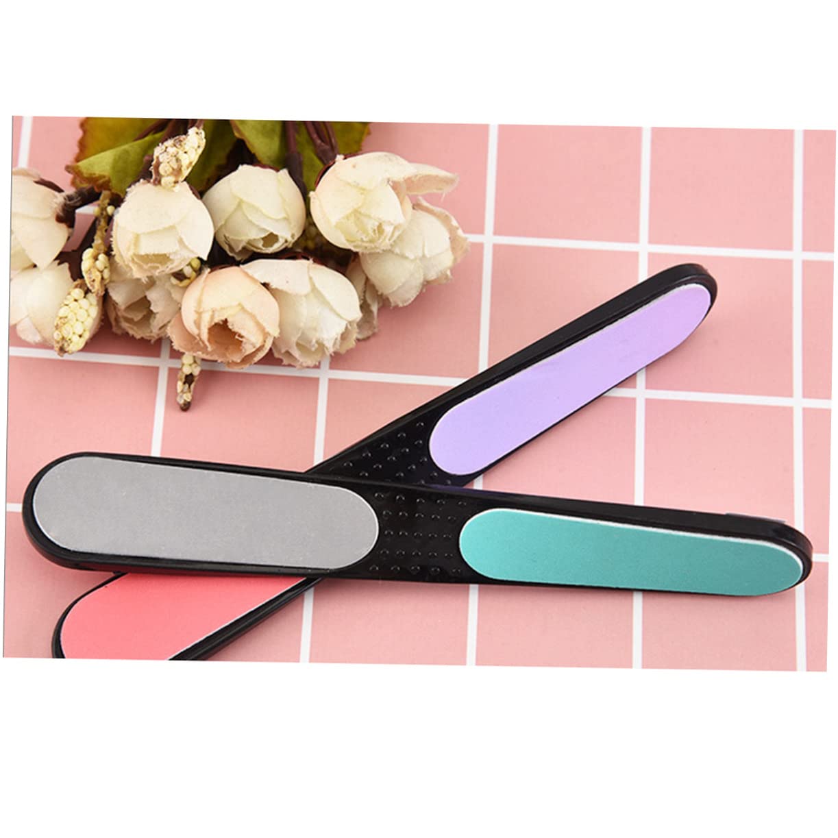Beavorty 10pcs Nail Files - Professional Edge Shaping, Polishing & Grinding Tools for Manicure, Nail Art & Pedicure | Perfect for Home Use, Nail Salons & DIY Nail Care