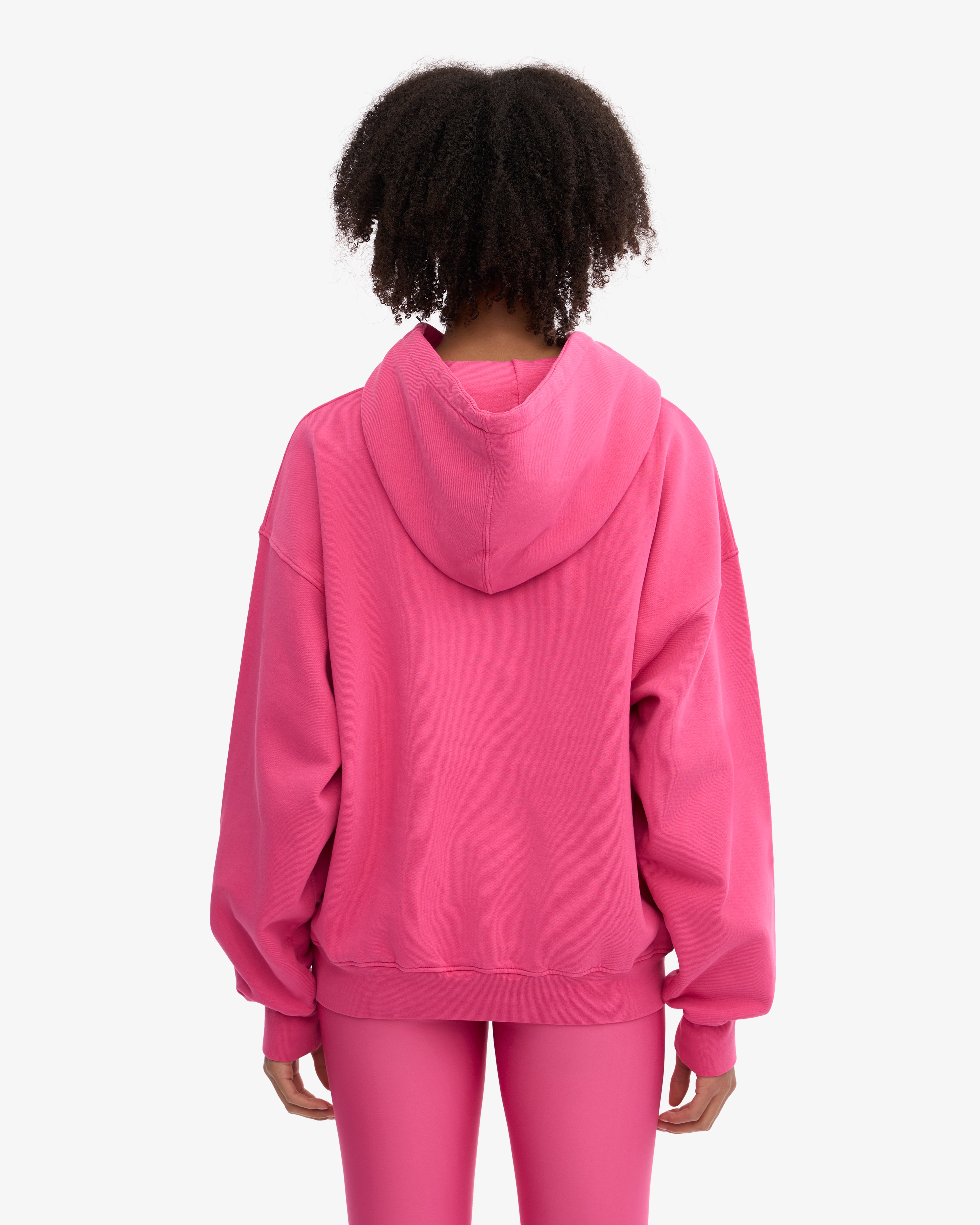 Organic Oversized Hoodie - Bubblegum Pink | Soft & Cozy Unisex Pullover Sweatshirt | Perfect for Casual Wear, Loungewear & Street Style Fashion