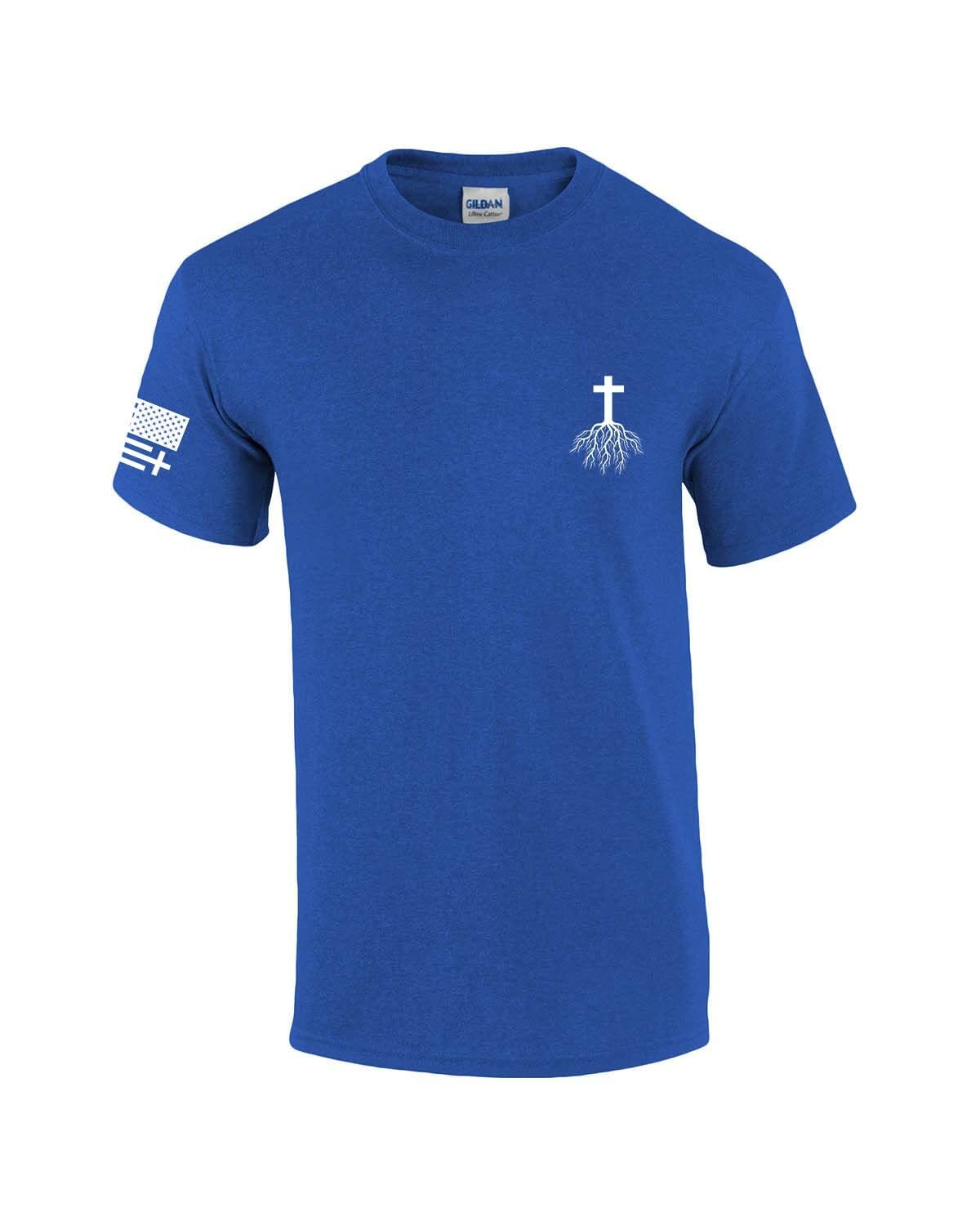 Christian Bible Emergency Numbers Scripture Short Sleeve T-Shirt for Men - Religious Graphic Tee for Church, Worship & Daily Faith Inspiration