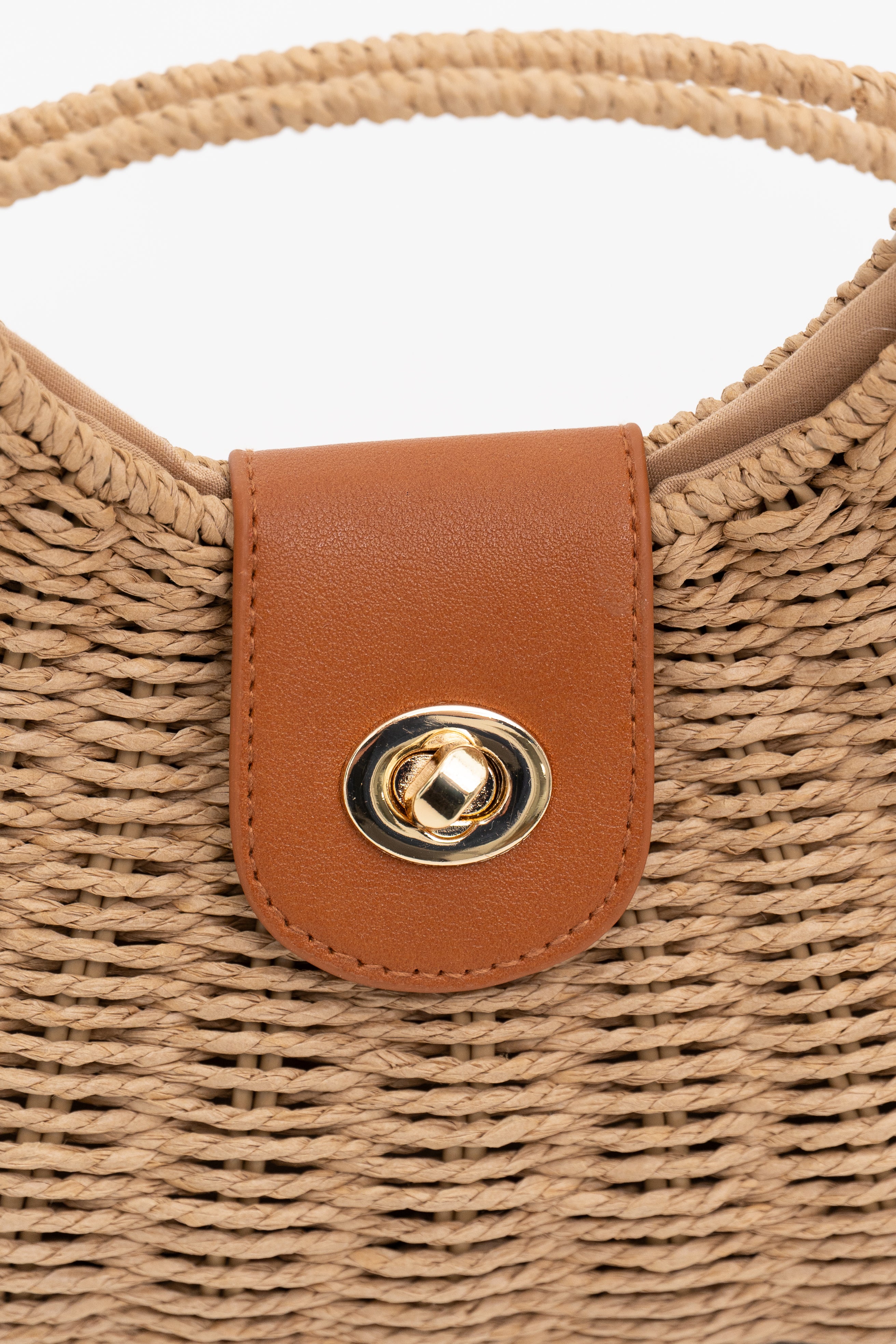 Stylish Small Rattan Handbag for Women - Eco-Friendly Woven Crossbody Purse - Perfect for Beach, Vacation & Summer Outfits