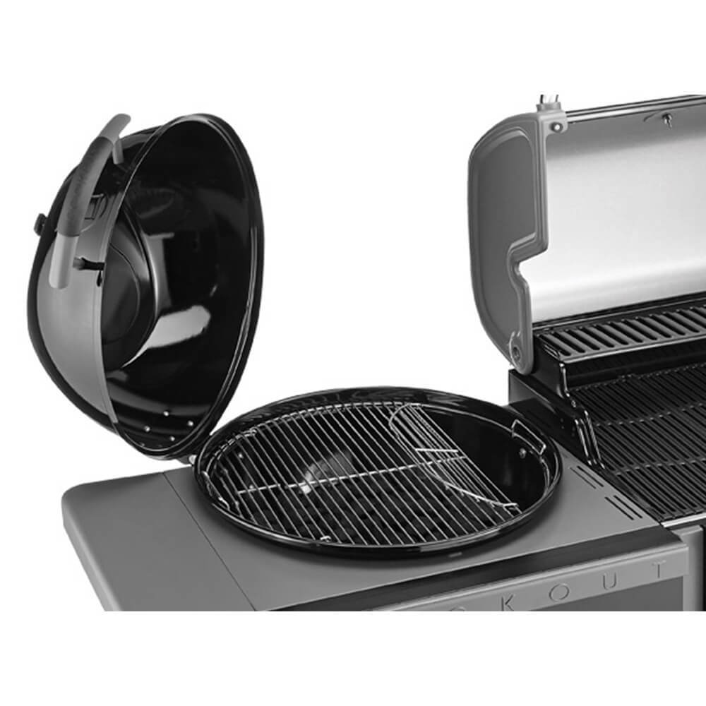 Coleman Revolution Dual Fuel Gas & Charcoal BBQ Grill - Black Matte (REVDFBMA) | Portable Outdoor Grill for Camping, Backyard, Picnics & Tailgating