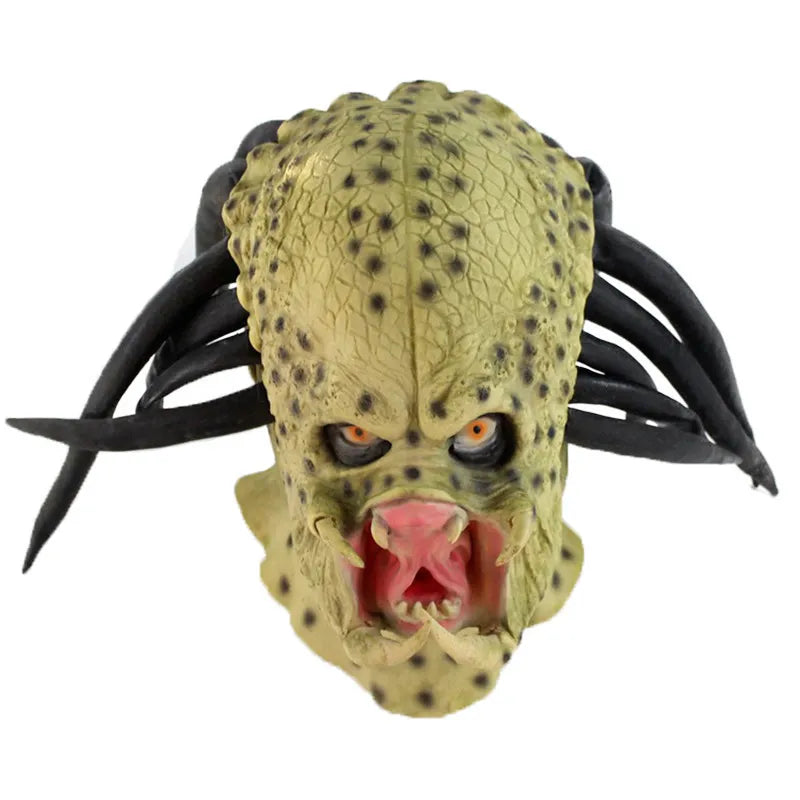 Alien vs. Predator Movie Cosplay Mask - Halloween Costume, Sci-Fi Convention, Cosplay Party Accessory