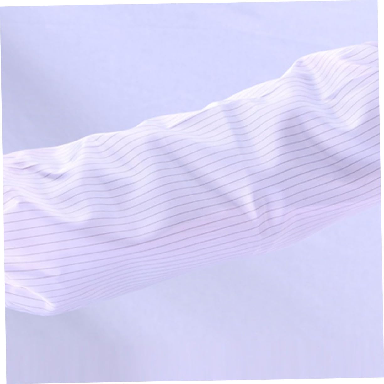 GALPADA 3 Pairs Oil Resistant Arm Sleeves - Protective Work Sleeves with Gloves for Cooking, Cleaning & Kitchen Safety - White Arm Covers for Food Handling & Household Chores