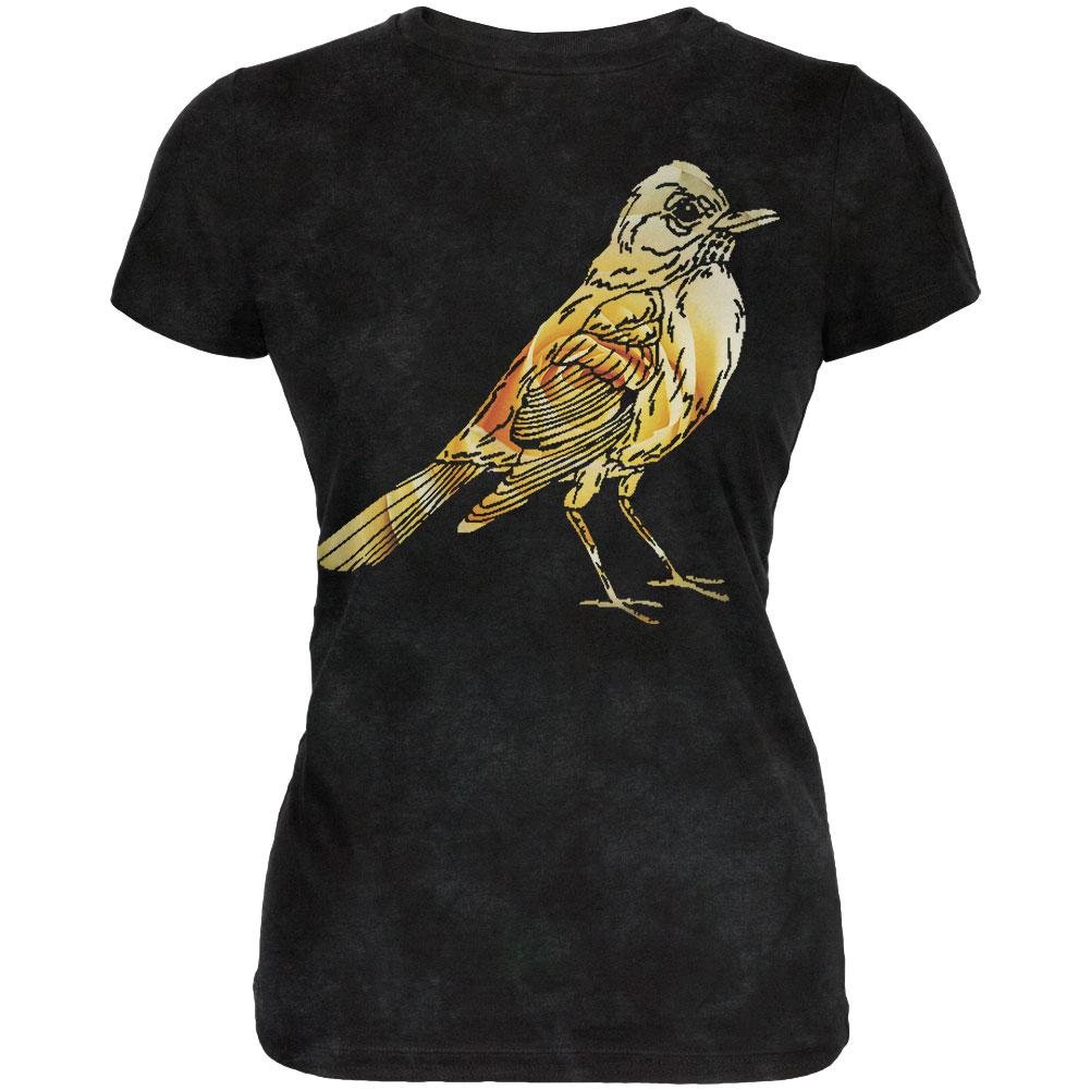 Easter Spring Flowers Robin Bird Soft T-Shirt for Kids - Perfect for Easter Celebrations, Spring Outfits & Family Photos