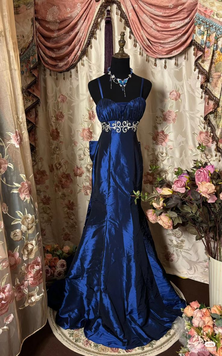 Elegant Navy Blue Mermaid Long Prom Dress for Women - Formal Evening Gown J5358 | Perfect for Homecoming, Prom Night & Black Tie Events
