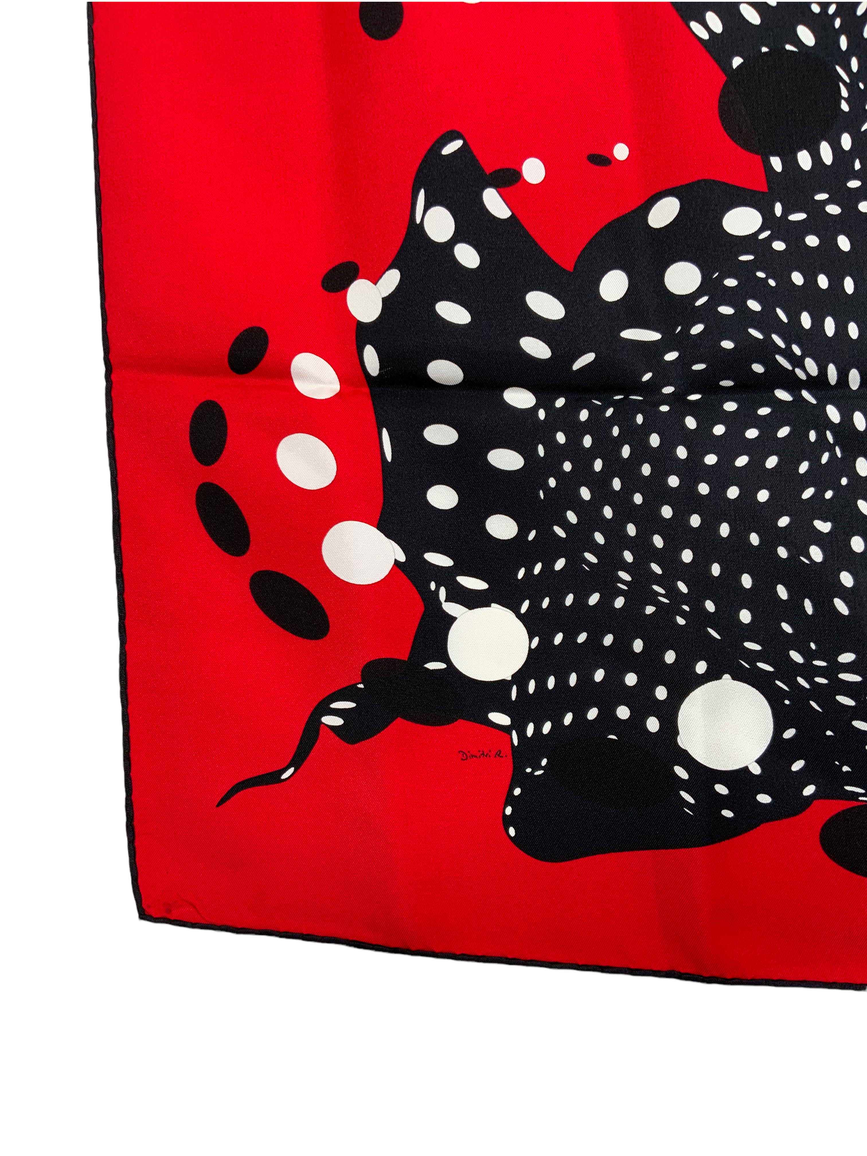 HERMES Hola Flamenca Silk Scarf 90 - Authentic Designer Square Scarf for Women - Luxury Fashion Accessory for Parties, Weddings & Special Occasions