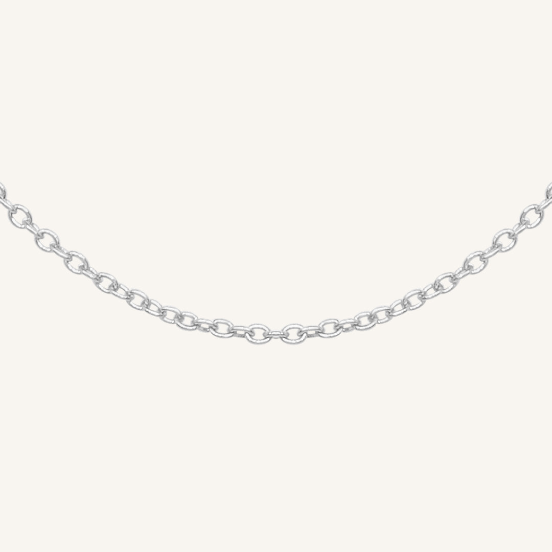 50cm Franc Create Chain - Elegant Gold Plated Necklace for Women, Perfect for Parties, Weddings & Everyday Wear