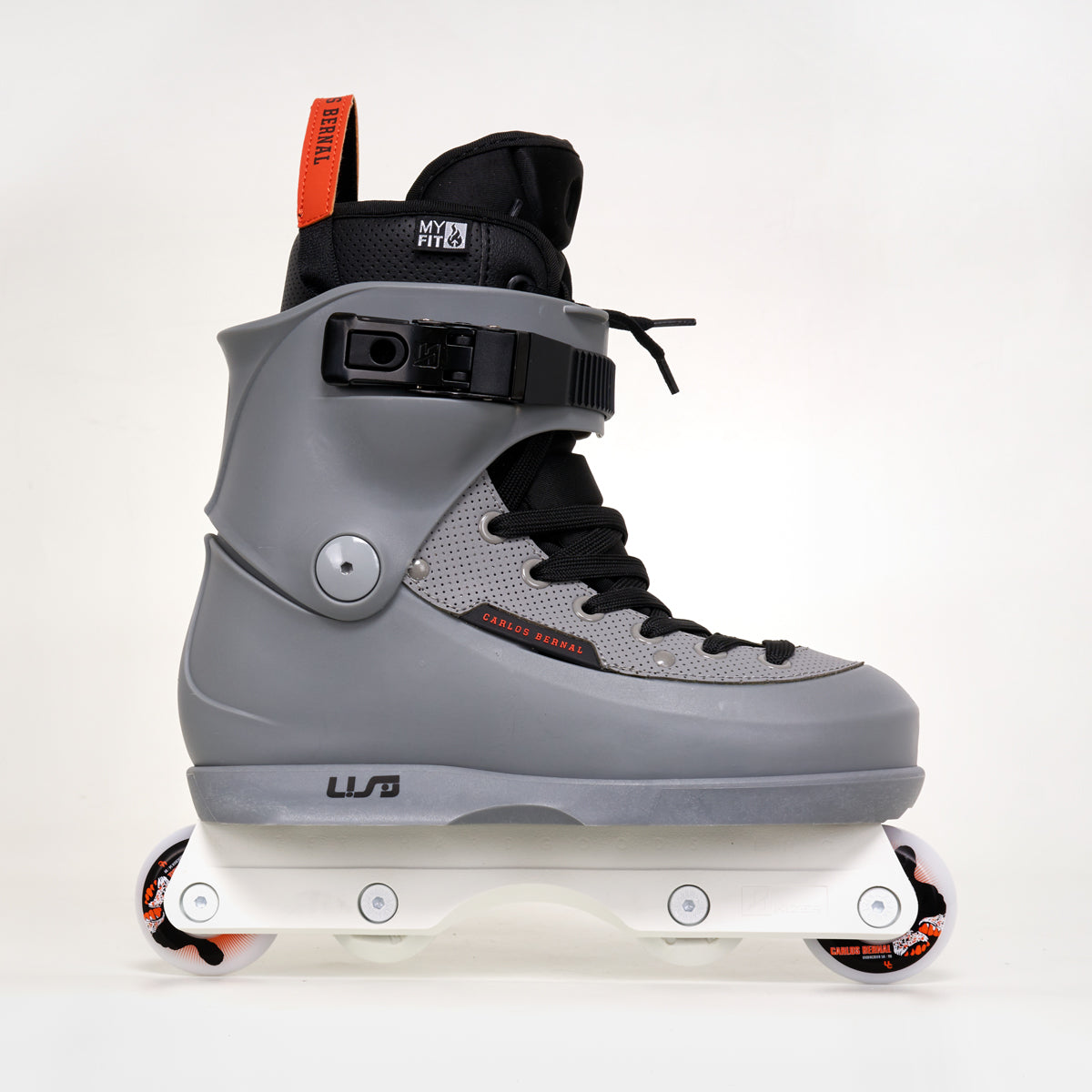 USD Sway Carlos Bernal Pro II Aggressive Inline Skates - Grey | High-Performance Skates for Street & Park Skating | Perfect for Tricks, Grinds & Urban Riding