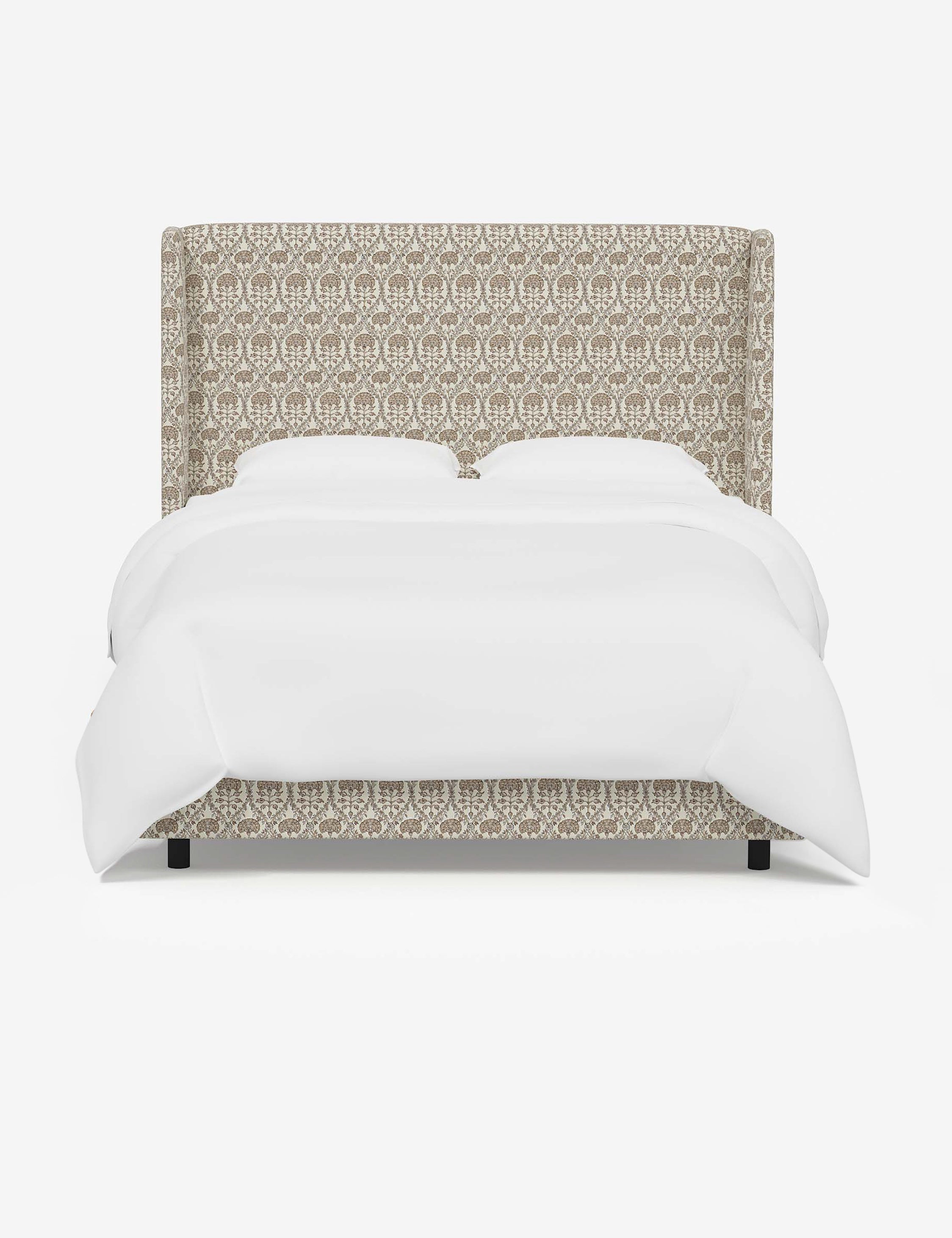 Adara Bed - Queen Size Modern Platform Bed Frame with Wooden Slats - Perfect for Bedroom, Guest Room & Apartment Furniture