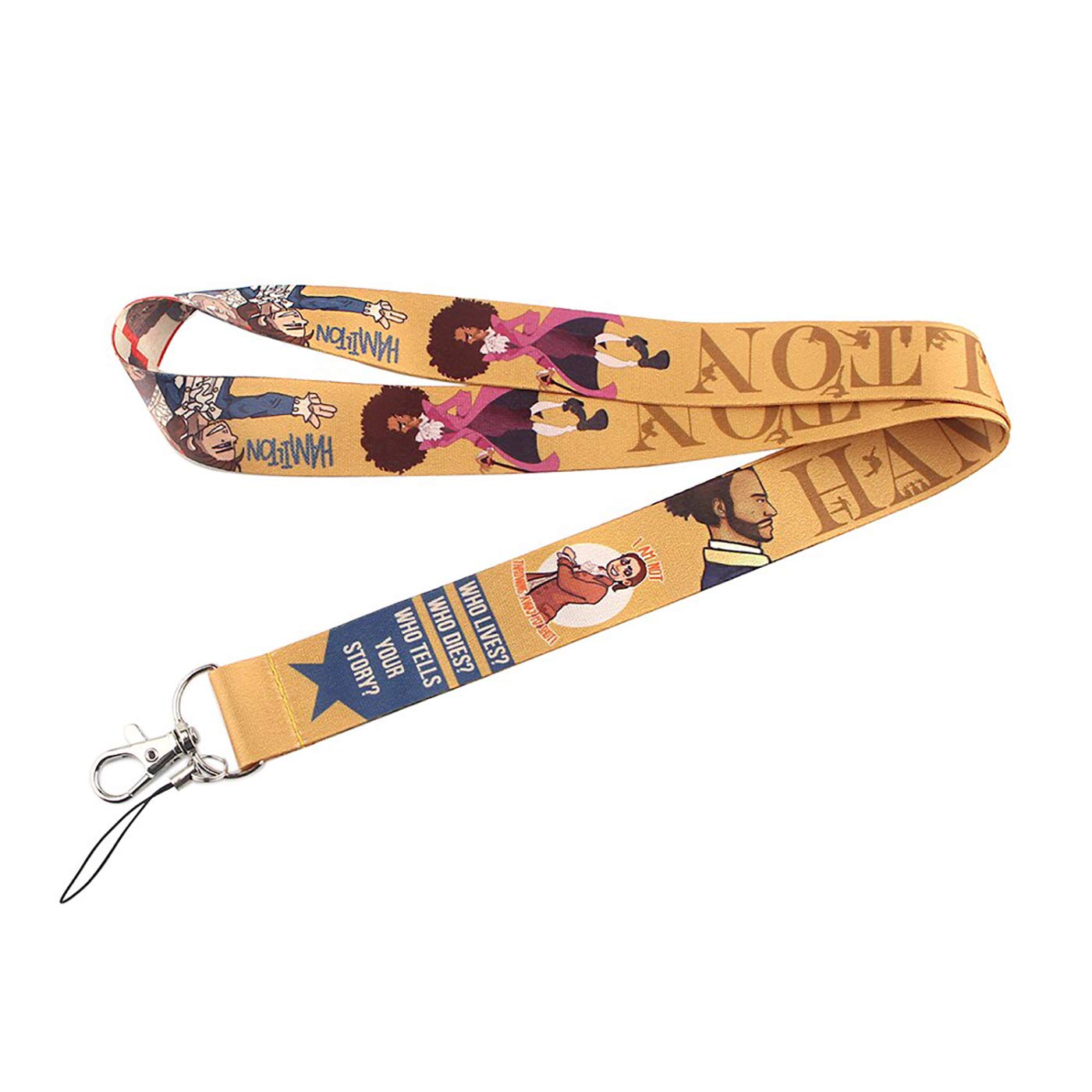 Musical Lyric Lanyard - Who Lives Who Dies Badge Holder for Keys & Cards | Gift for Fans
