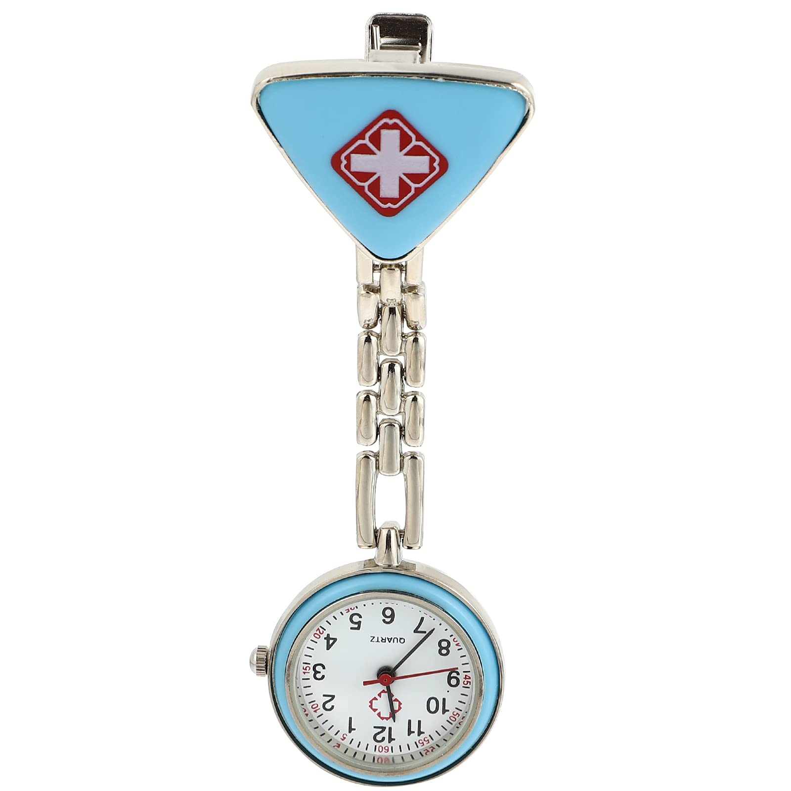 1pc Creative Nurse Watch - Triangle Nurse Pocket Watch with Quartz Movement, Perfect Gift for Nurses - Ideal for Hospital Shifts, Nursing School & Medical Professionals