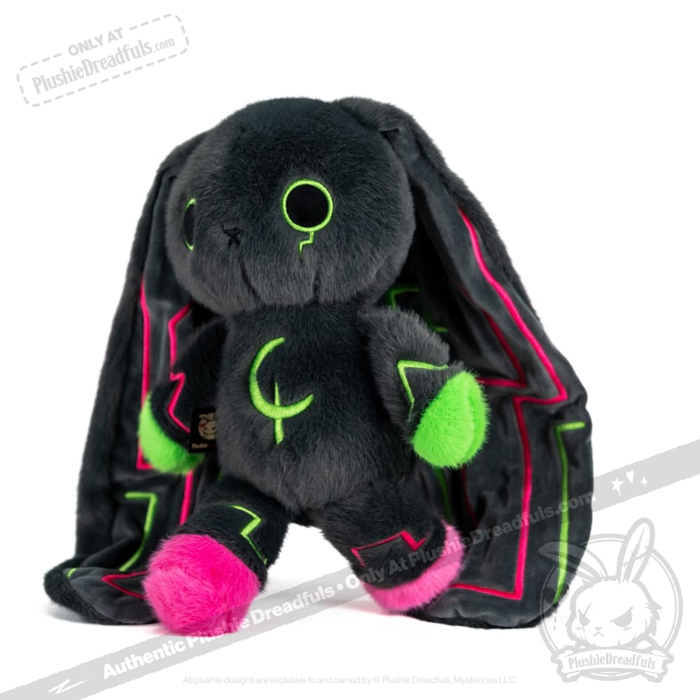 Plushie Dreadfuls DPDR Rabbit Stuffed Animal - Soft Plush Toy for Anxiety Relief, Mental Health Awareness & Comfort | Perfect Gift for Therapy, PTSD Support & Emotional Wellness