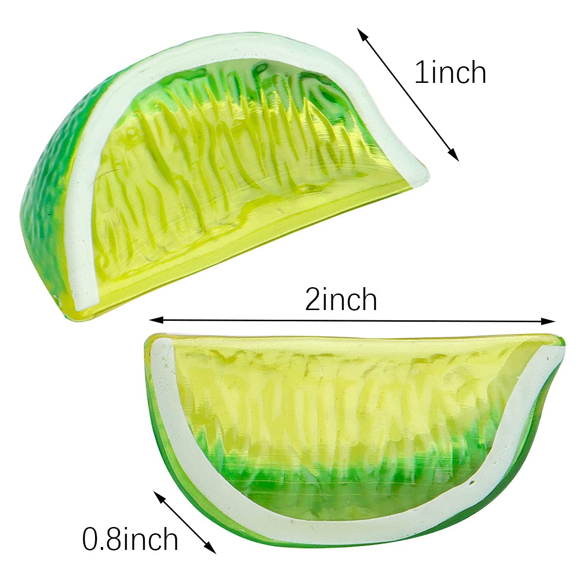 10 PCS Artificial Lemon Blocks - Realistic Fake Lemon Decor, Plastic Fruit Models for Home Kitchen, Party Table, Wedding Photography Props - Perfect for DIY Crafts, Centerpieces & Themed Events (Orange)