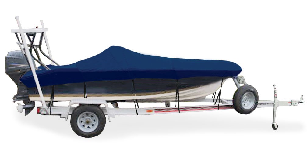 Taylor Made Products Trailerite Semi-Custom Boat Cover for Flats Boats - Durable Waterproof Protection for Fishing & Outdoor Adventures