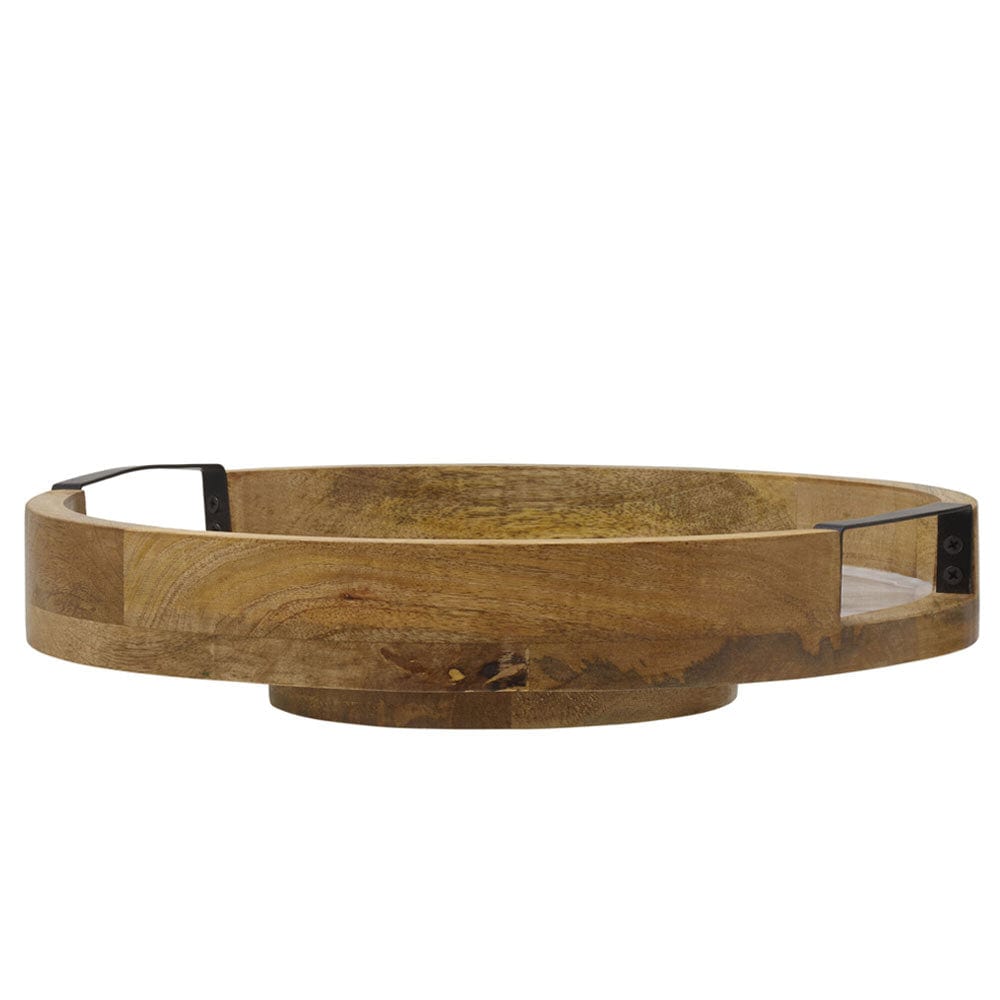 Gray Marble Lazy Susan Serving Tray - 12 Inch Rotating Turntable for Dining Table, Kitchen Counter, Buffet & Party Serving - Perfect for Spices, Condiments, Appetizers & Desserts