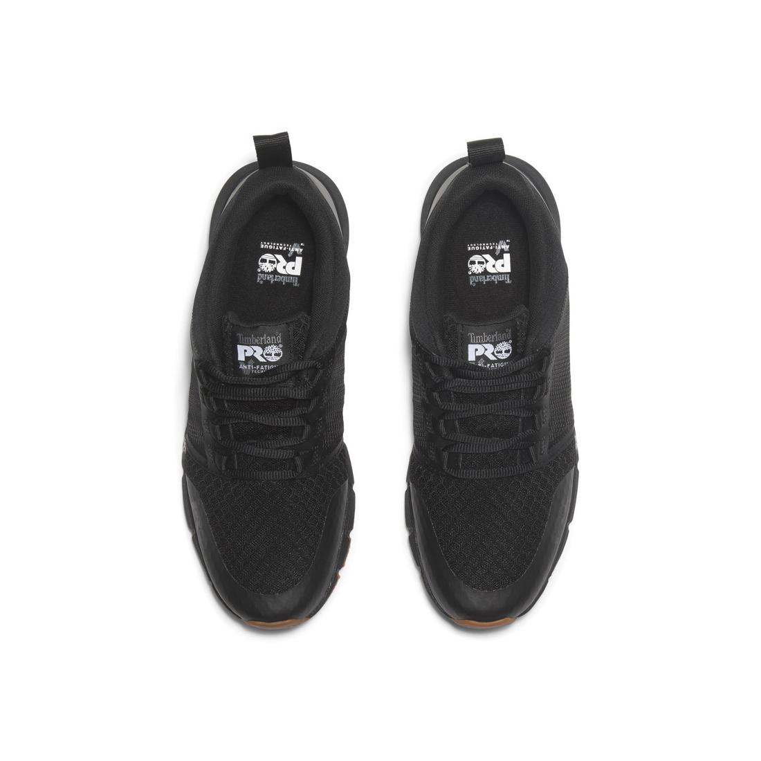 Radius Soft Toe Work Shoes - Black - Comfortable & Lightweight Safety Shoes for Men & Women - Perfect for Construction, Warehouse & Outdoor Work