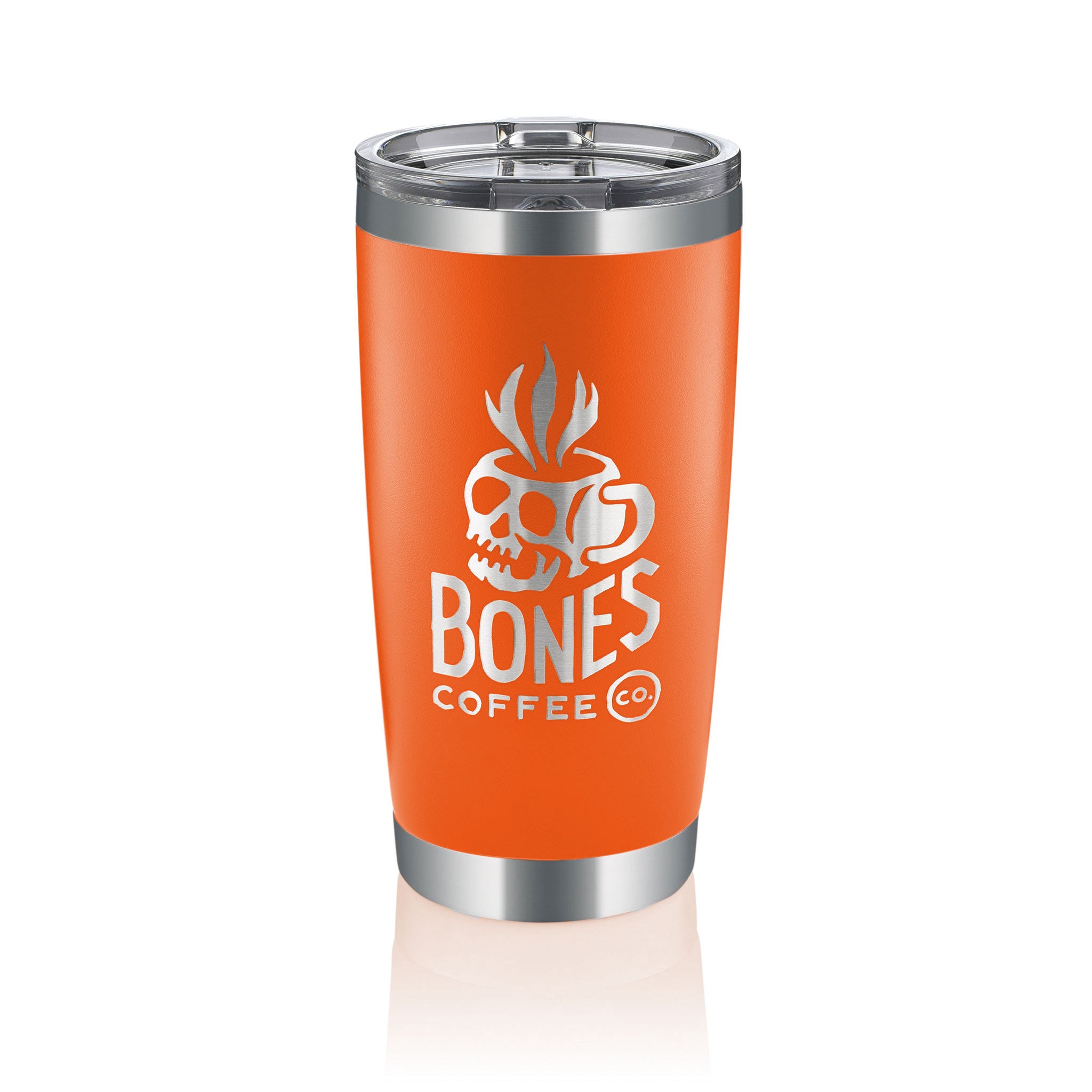20oz Stainless Steel Insulated Tumbler - Double Wall Vacuum Insulation for Hot & Cold Drinks, Leak-Proof Lid, BPA-Free (Orange) - Perfect for Coffee, Tea, Travel & Outdoor Activities