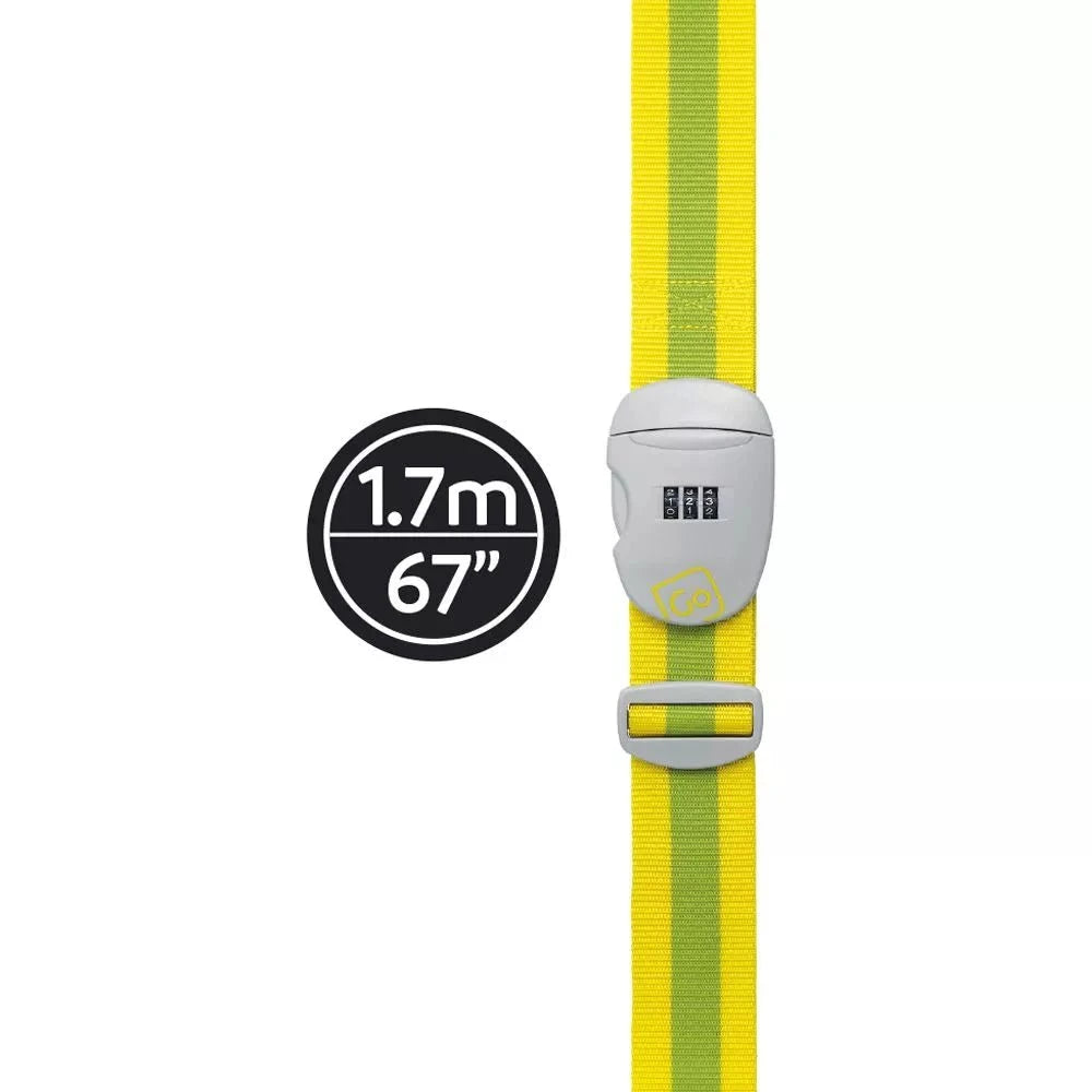 Go Travel Combi Luggage Strap - Adjustable Suitcase Belt for Secure Travel - Perfect for Airports, Train Trips & Vacation Packing