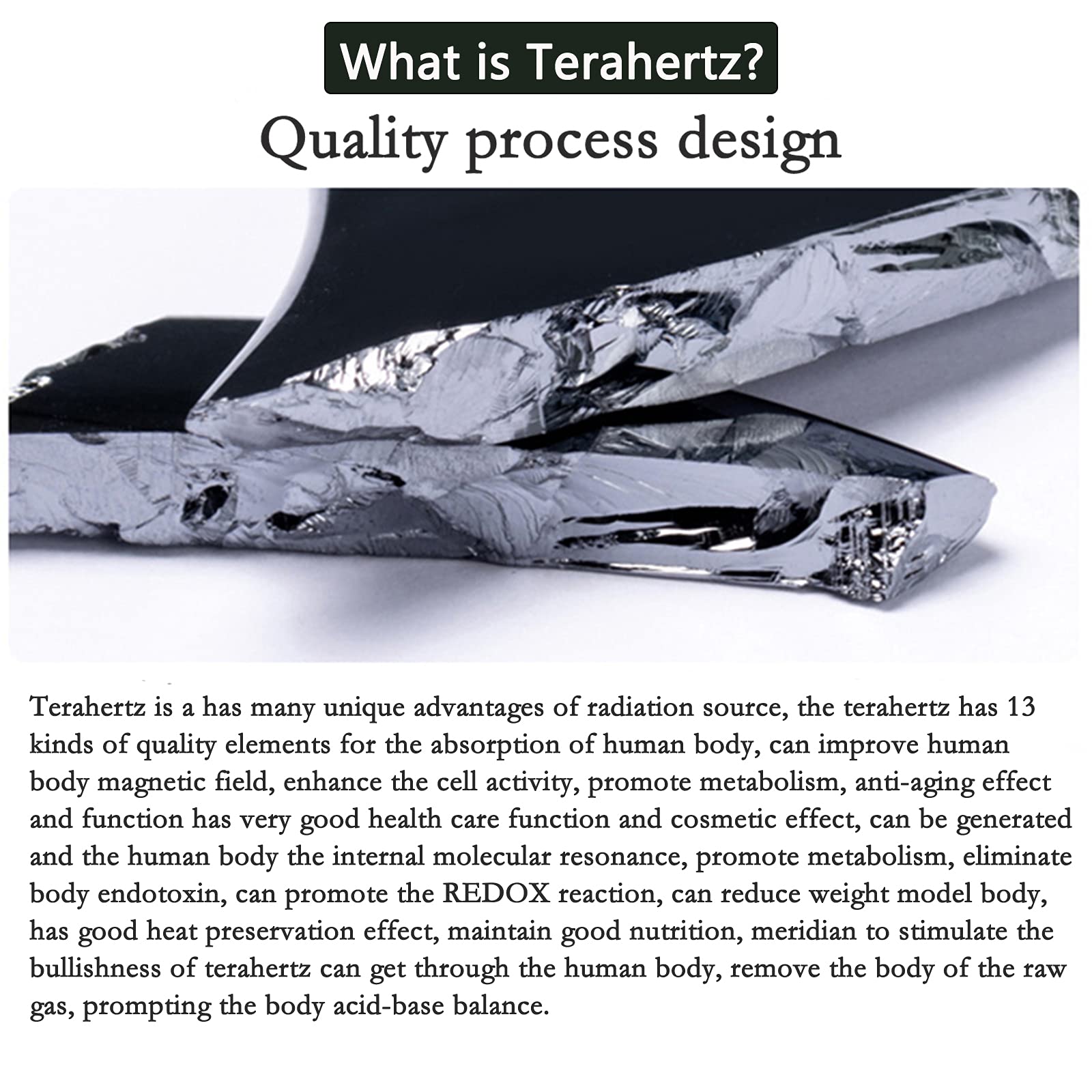Terahertz Energy Stone Gua Sha Tool for Lymphatic Drainage & Facial Massage - Claw Shape Scraper for Glowing Skin | Perfect for Home Spa & Self-Care Routine