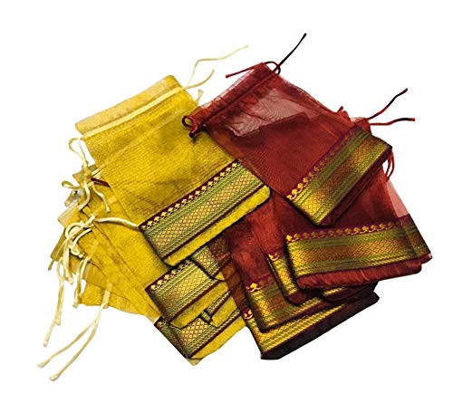 Dark Maroon & Golden