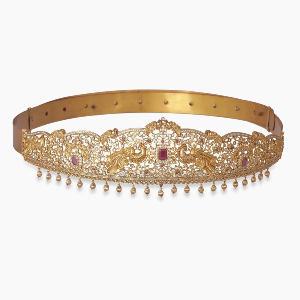 Vintage Radha Antique Waist Band for Belly Dance Costume - Handmade Indian Waist Chain Jewelry for Women, Perfect for Belly Dancing, Yoga, Festival Outfits and Boho Fashion Accessories