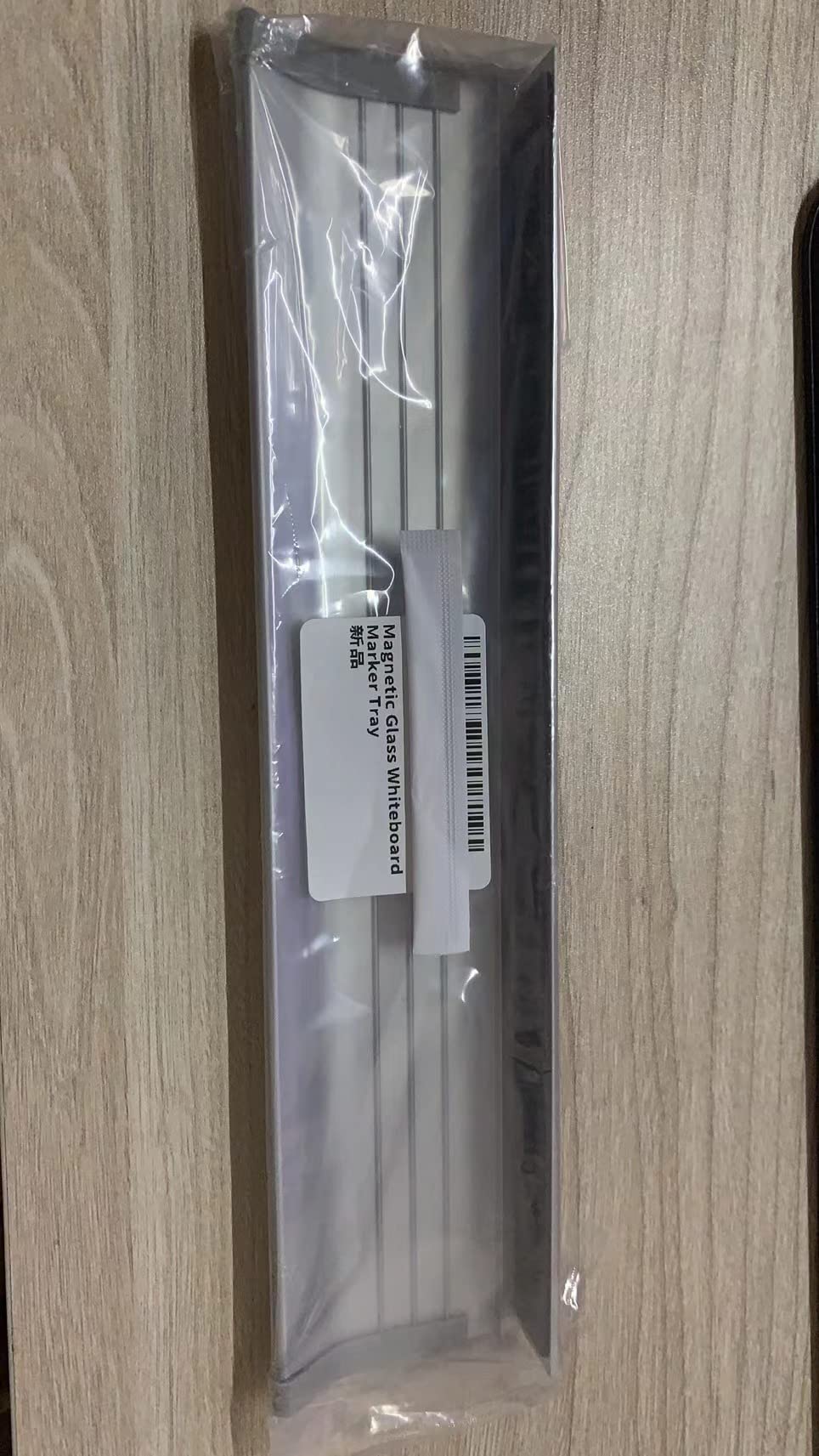 Magnetic Glass Whiteboard Marker Tray - Organizer for Dry Erase Markers & Accessories - Perfect for Office, Classroom & Home Use