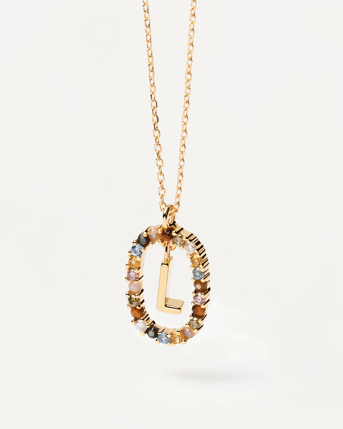 Letter L Necklace - Personalized Initial Pendant for Women & Girls - Elegant Gold & Silver Jewelry Gift for Birthday, Christmas & Valentine's Day - Perfect for Everyday Wear & Special Occasions