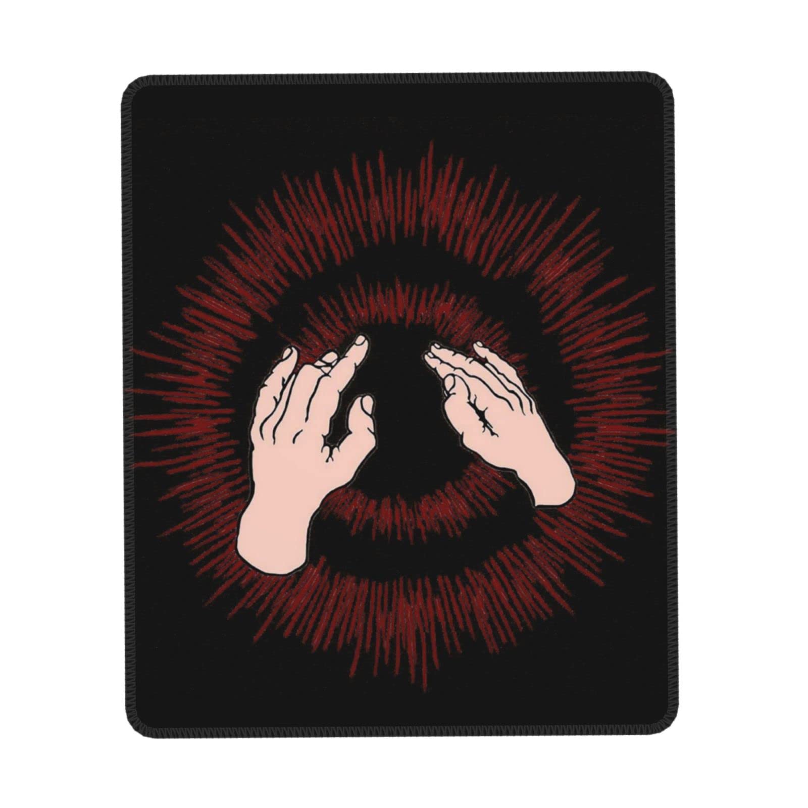 Godspeed You Black Emperor Lift Your Skinny Fists Like Antennas to Heaven Gaming Mouse Pad - Durable Non-Slip Surface for PC, Laptop, Office - 7 x 8.6 Inches - Perfect for Gaming, Work & Graphic Design