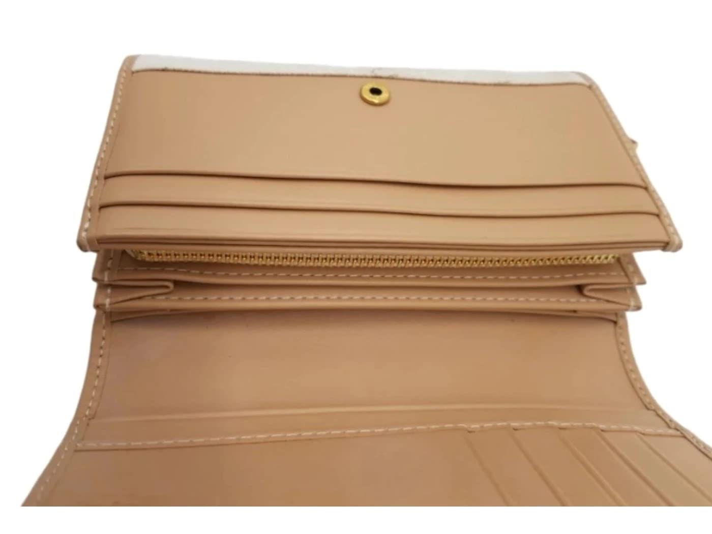 Women's Medium Geo White Wallet - Stylish & Secure RFID Blocking Wallet for Everyday Use, Travel, and Shopping