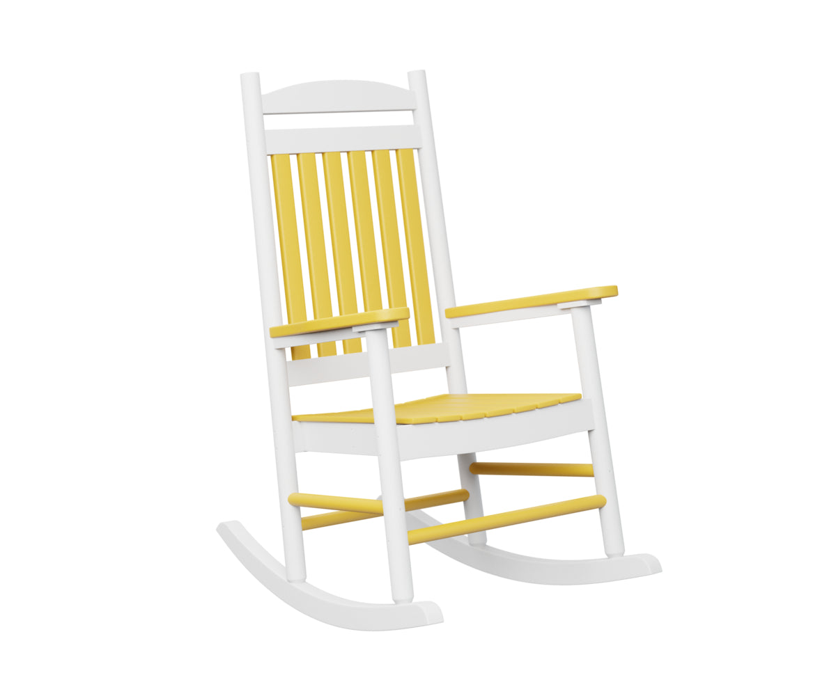 Sunburst Yellow on White
