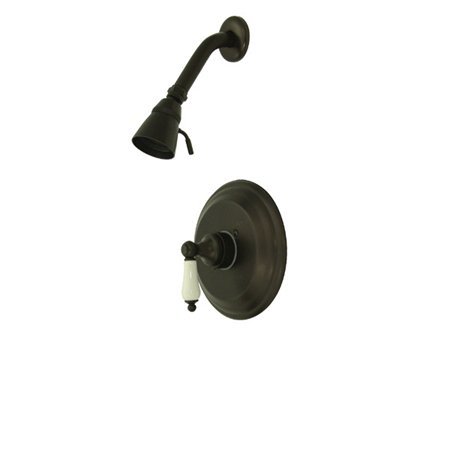 Pressure Balanced Shower Faucet with Solid Brass Shower Head - Oil Rubbed Bronze Finish for Bathroom & Spa | Water-Saving & Anti-Scald Design