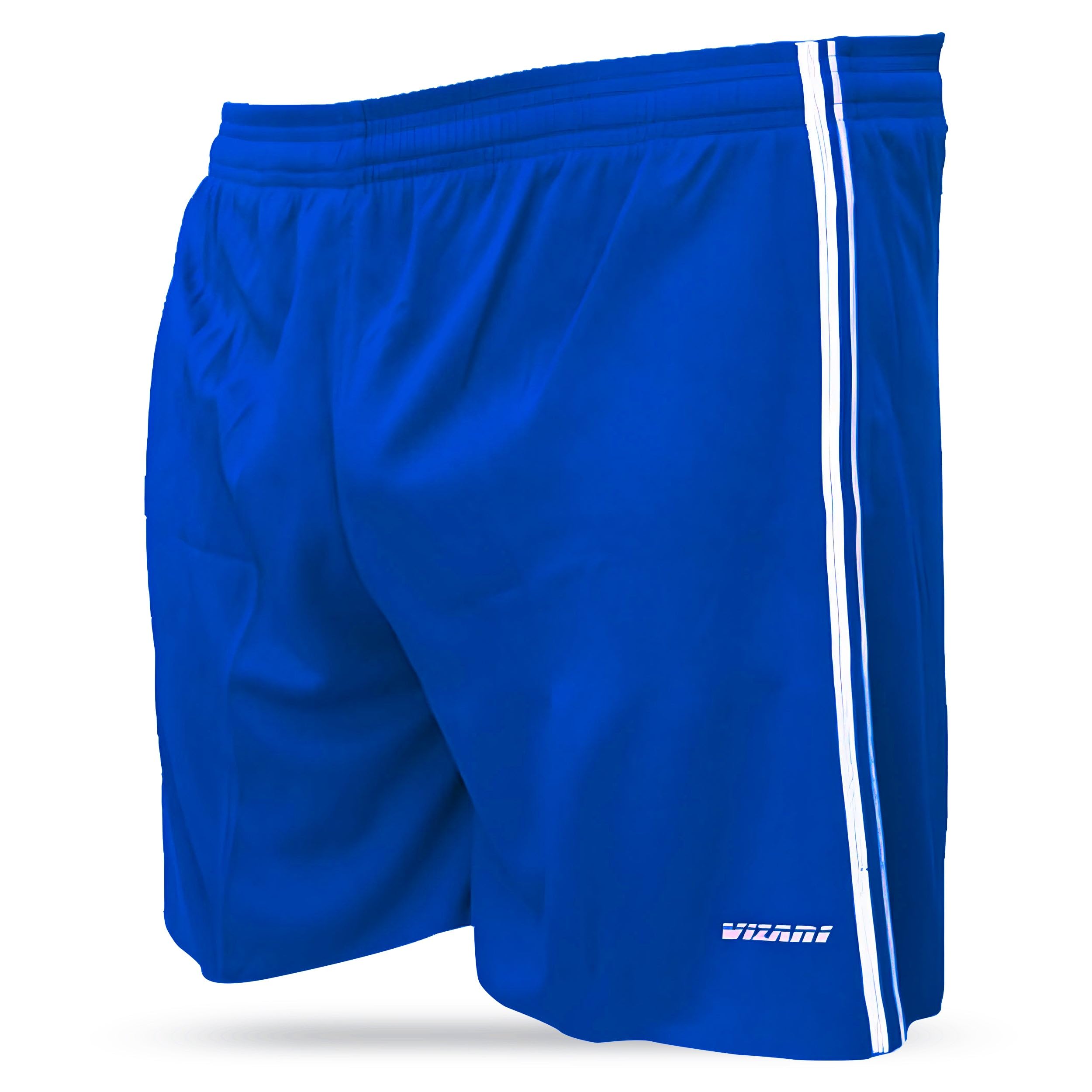 Vizari Men's & Women's Athletic Shorts - Lightweight Breathable Polyester Sports Shorts for Soccer, Gym, Running, Workouts & Outdoor Activities | Perfect for Training, Jogging & Casual Wear