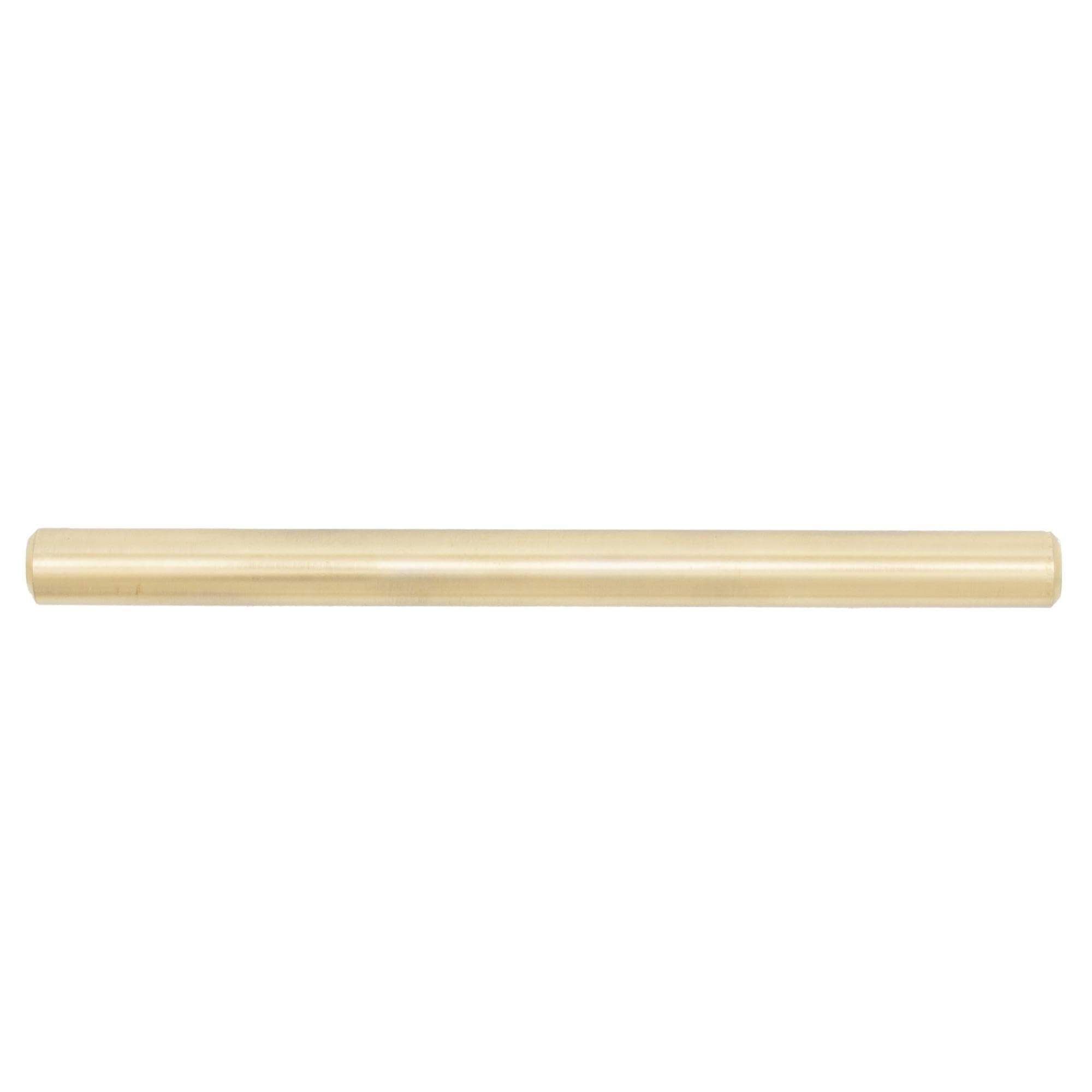 Stone Harbor Hardware Bar Cabinet Pull - 96mm Center to Center, 156mm Overall Length, Satin Brass Finish - Perfect for Kitchen Cabinets, Bathroom Vanities & Furniture Drawers