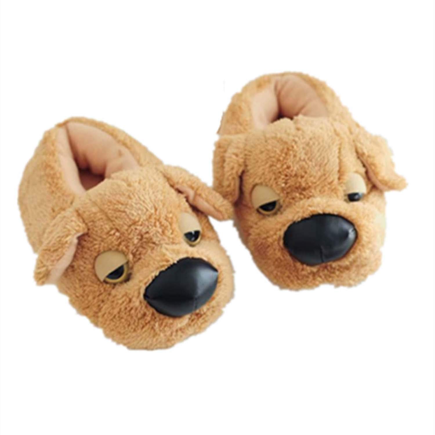 Vivid Plush Animal Slippers - Cozy Big Yellow Duck, Panda, Alpaca, Elephant & Dog Slippers for Women & Kids | Perfect for Home, Lounge & Gift Giving