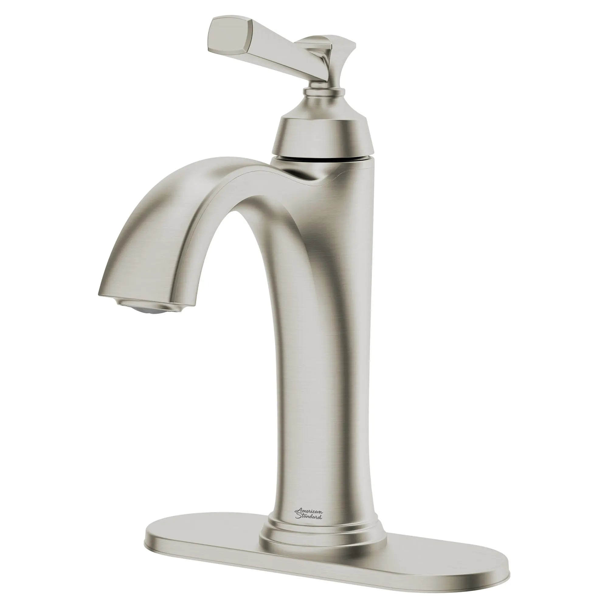 Glenmere Single Hole Bathroom Faucet with Lever Handle - 1.2 GPM/4.5 LPM Water-Saving Design - Perfect for Modern Vanities and Small Bathrooms