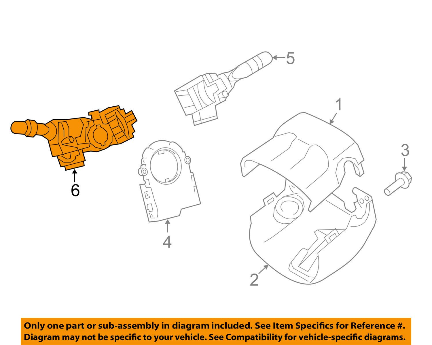 TOYOTA 84140-02840 Combination Switch - Turn Signal & Headlight Control for Camry, Corolla, Highlander | OEM Replacement Part | Perfect for Night Driving & Safe Lane Changes