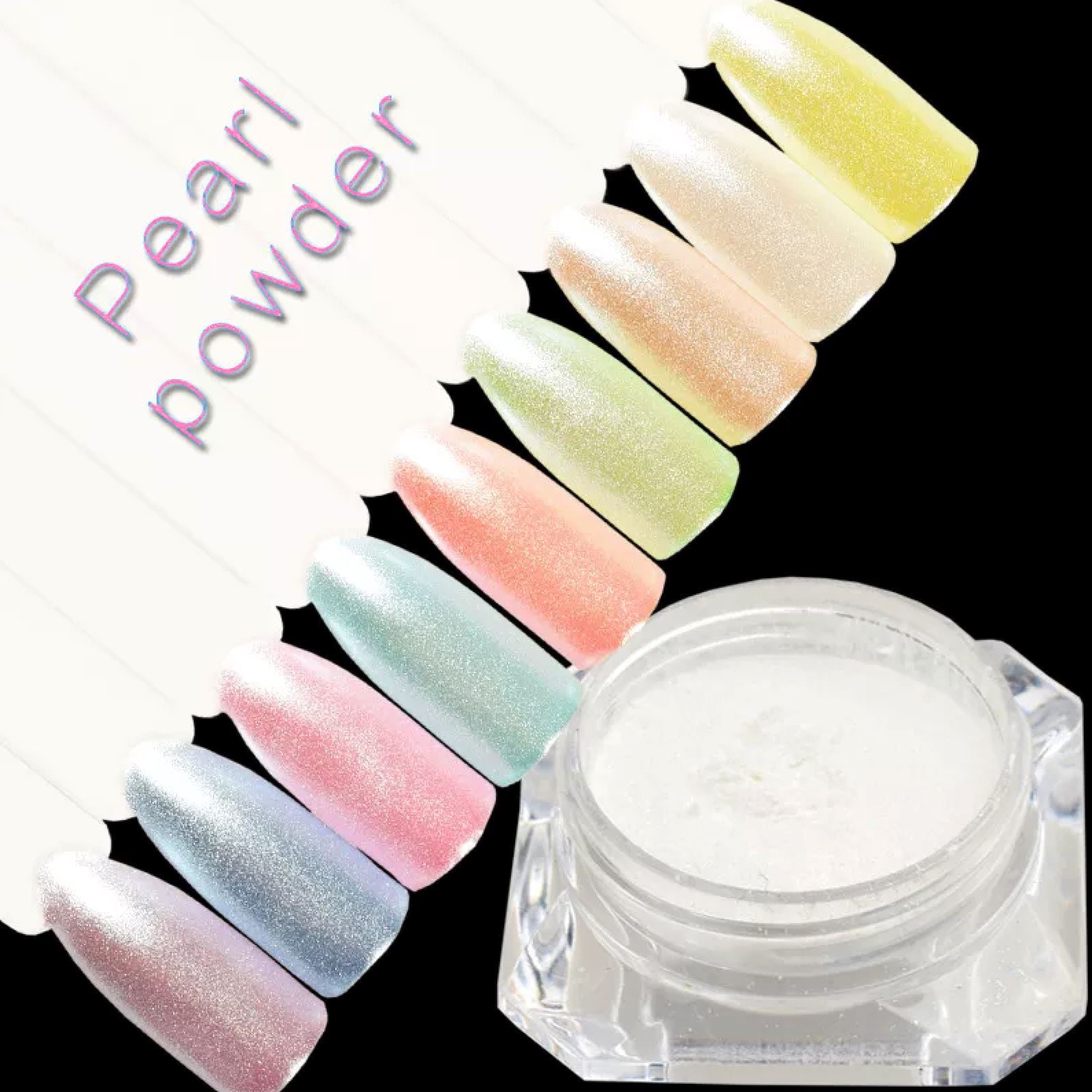 Mermaid Chrome Pearl Ultra Fine Powder - High-Quality Cosmetic Glitter for Makeup, Nails, and DIY Crafts | Perfect for Face, Body Art, and Resin Projects