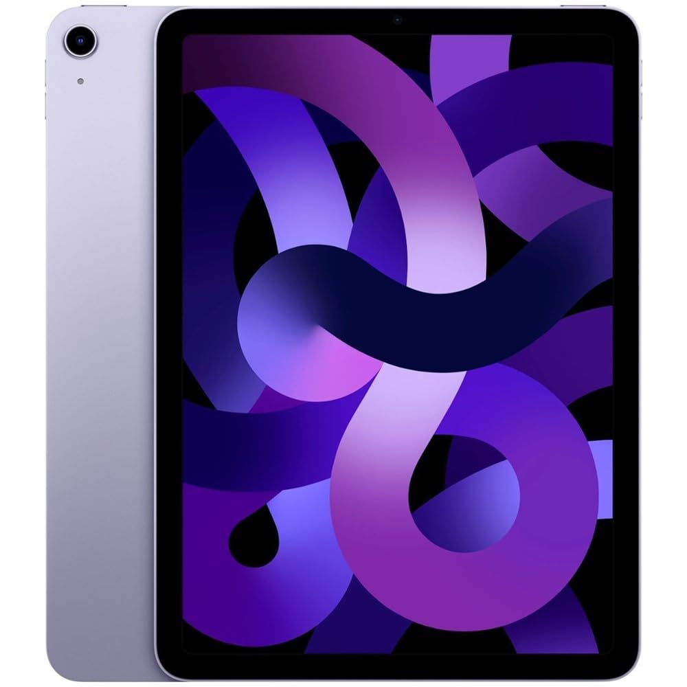 Apple iPad Air 5th Generation (64GB, 8GB RAM) 10.9-inch Wi-Fi + 4G LTE Unlocked Tablet - GSM/CDMA Compatible (Renewed Like New) - Perfect for Work, Study, and Entertainment On The Go