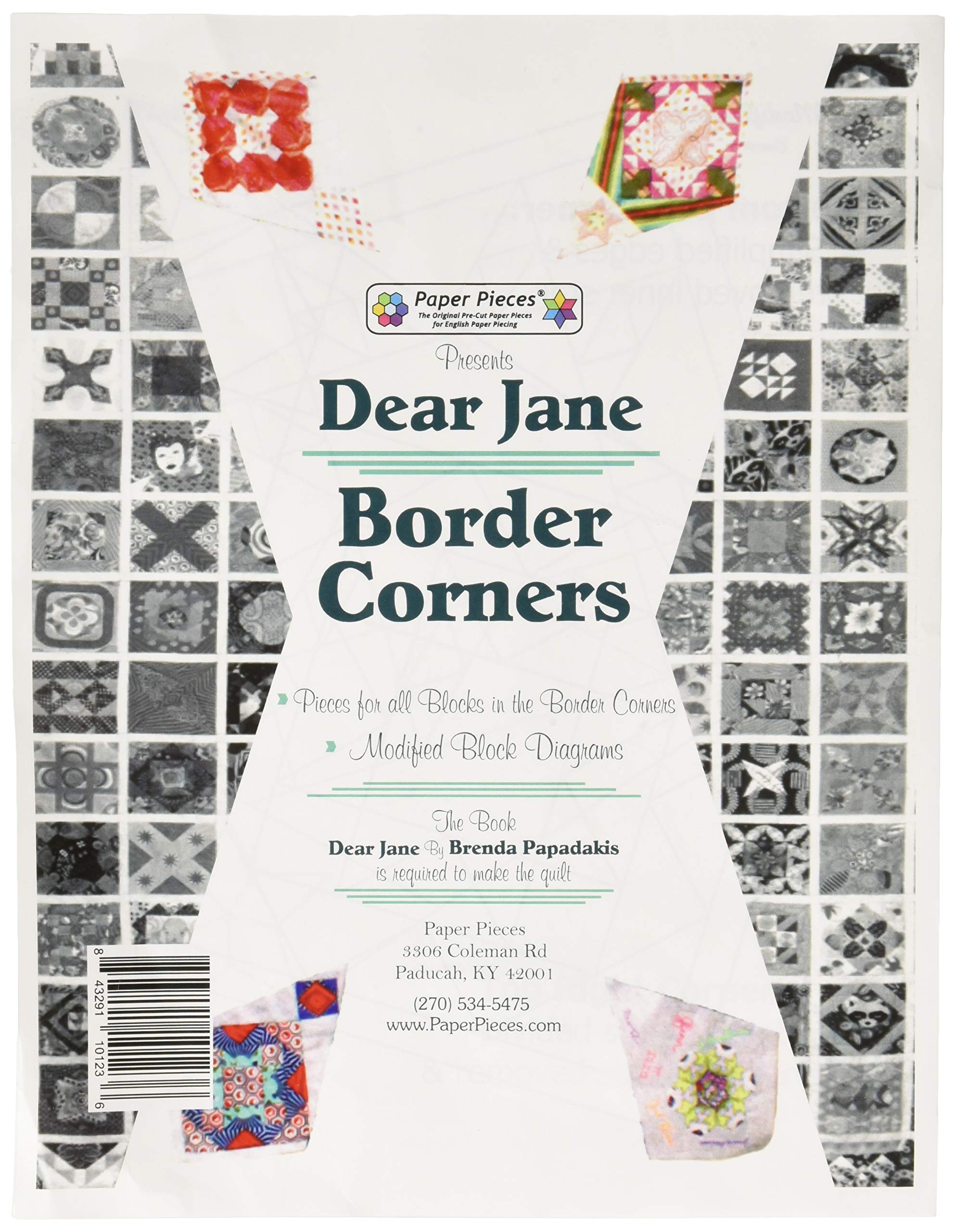 Dear Jane Complete Paper Pieces - Quilting and Patchwork Supplies for DIY Craft Projects | Perfect for Scrapbooking, Home Decor, and Sewing Gifts