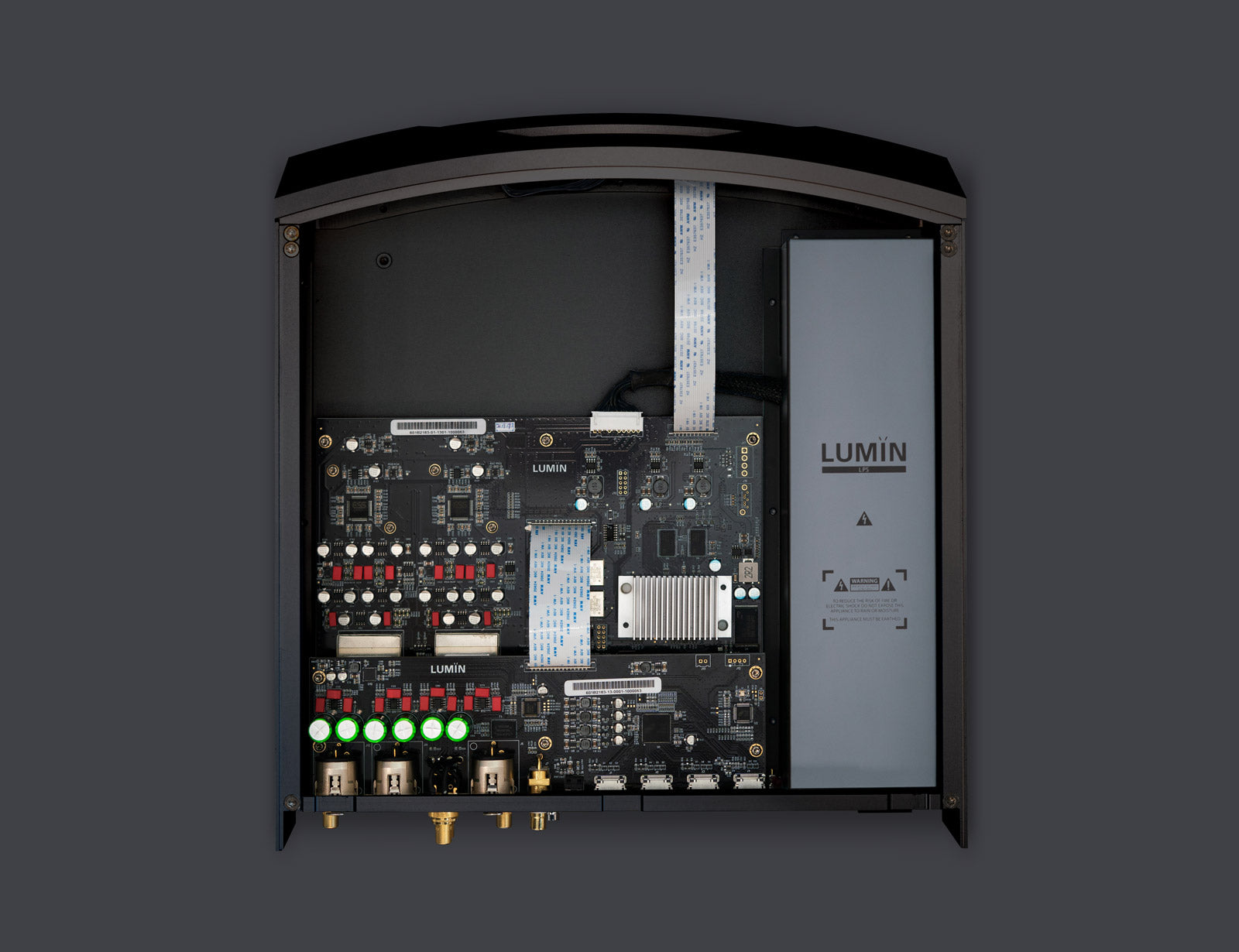 Lumin P1 High-Resolution Music Streamer & Preamplifier with Built-in DAC - Perfect for Audiophiles & Home Theater Systems
