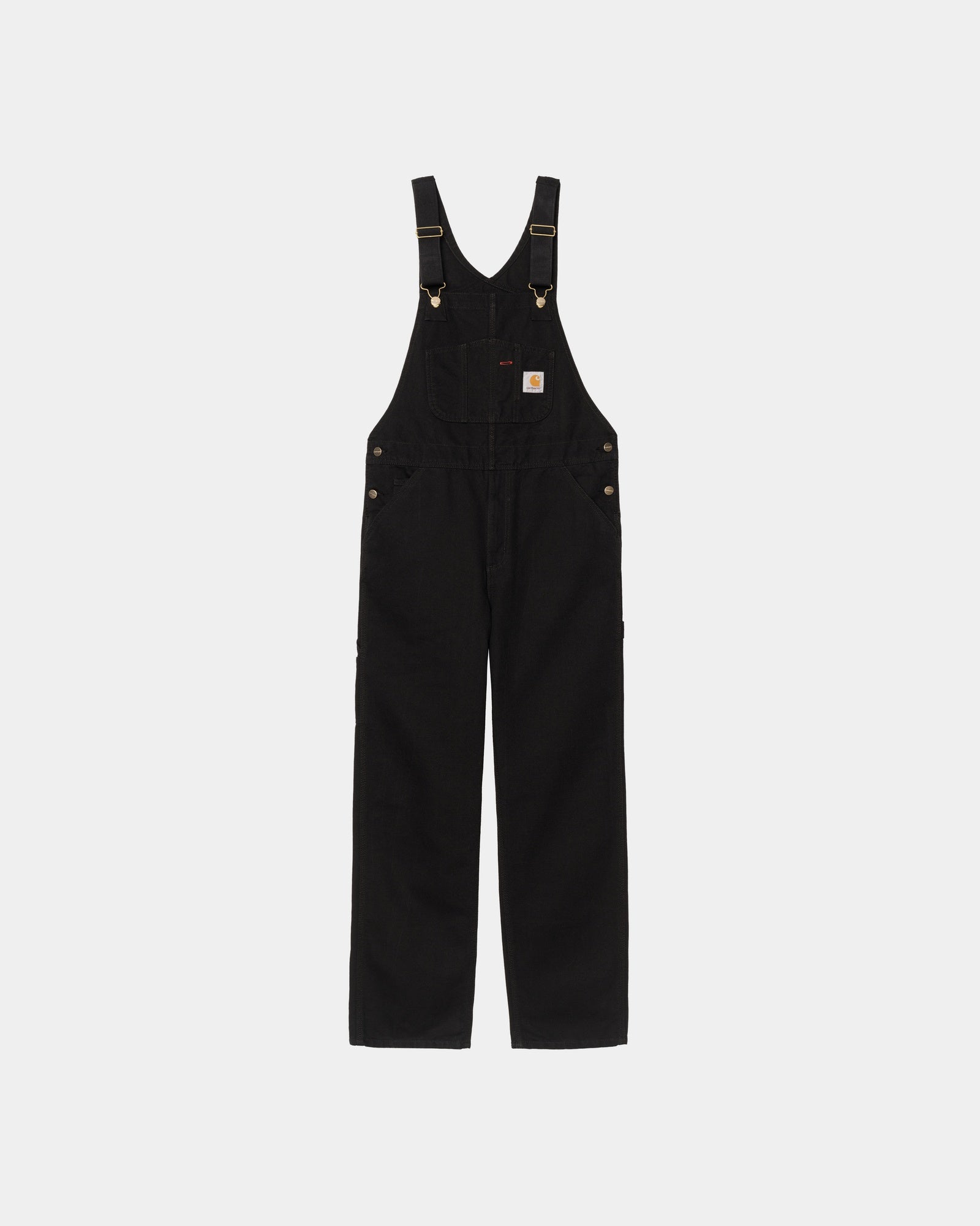 Men's Black Bib Overalls - Durable Workwear for Farming, Construction & Outdoor Activities