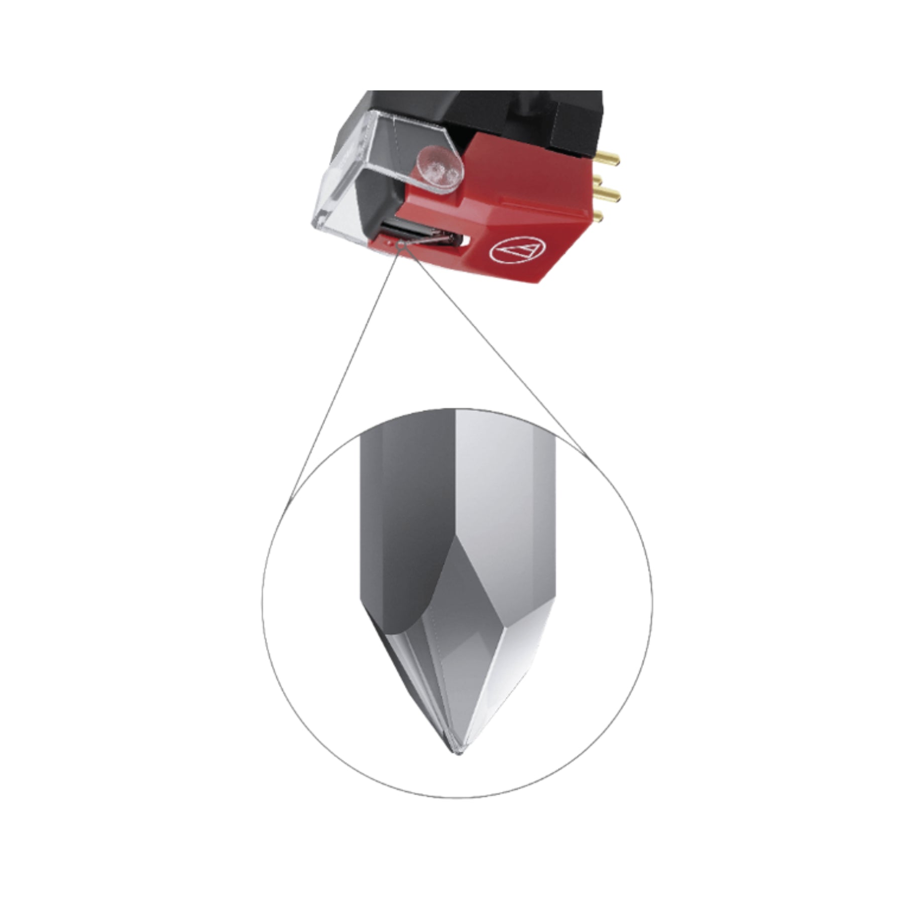 Audio Technica VM540ML/H Headshell Cartridge Combo - High Performance Phono Cartridge for Turntables & Vinyl Records - Perfect for Audiophiles & DJs