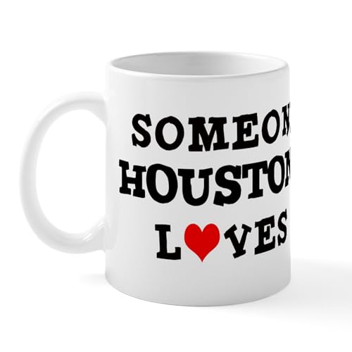 White - Someone In Houston Mug
