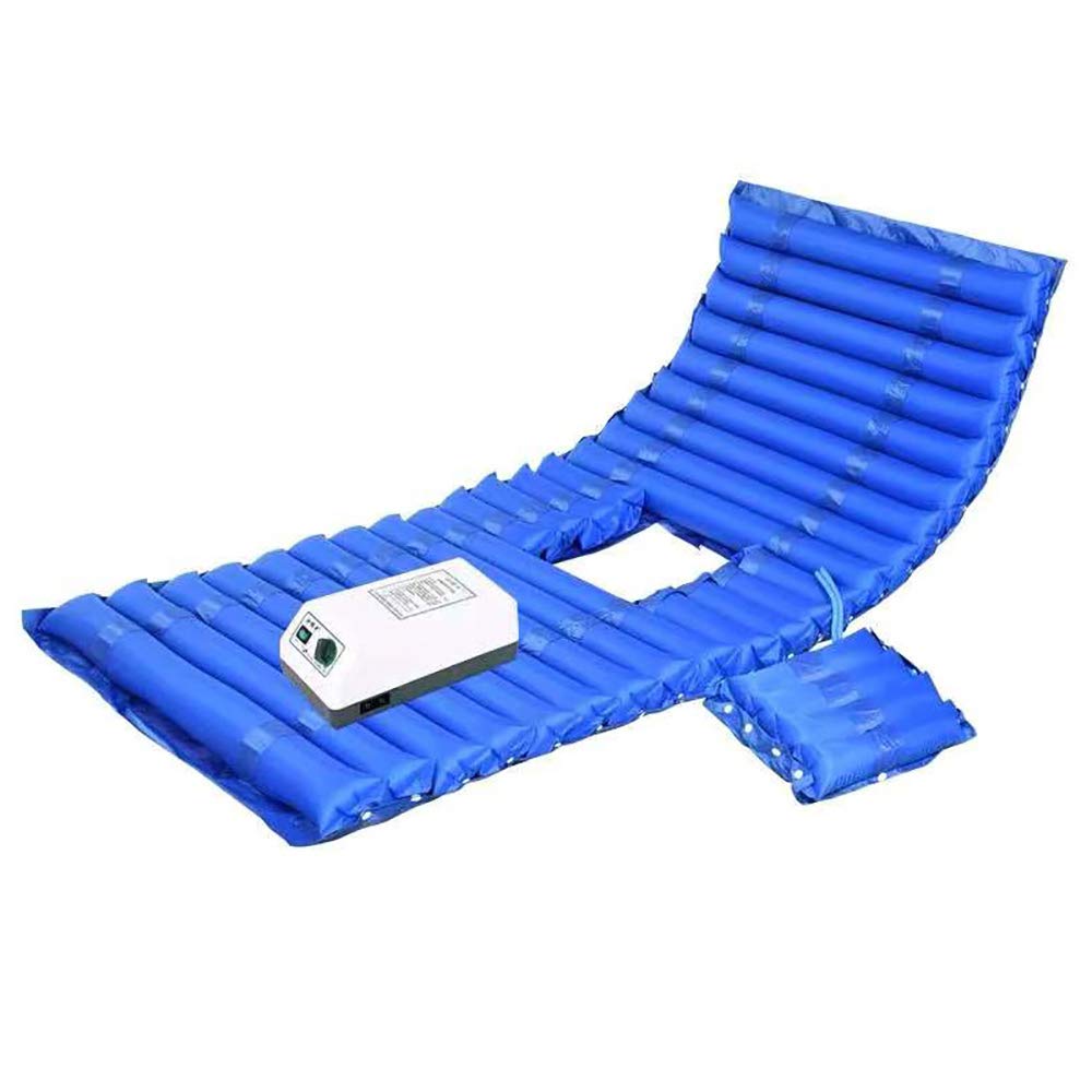 Anti-Decubitus Air Mattress for Pressure Ulcer Relief - Alternating Pressure Inflatable Bed for Pressure Sore Prevention & Blood Circulation - Ideal for Hospital Beds, Home Care & Elderly Patients