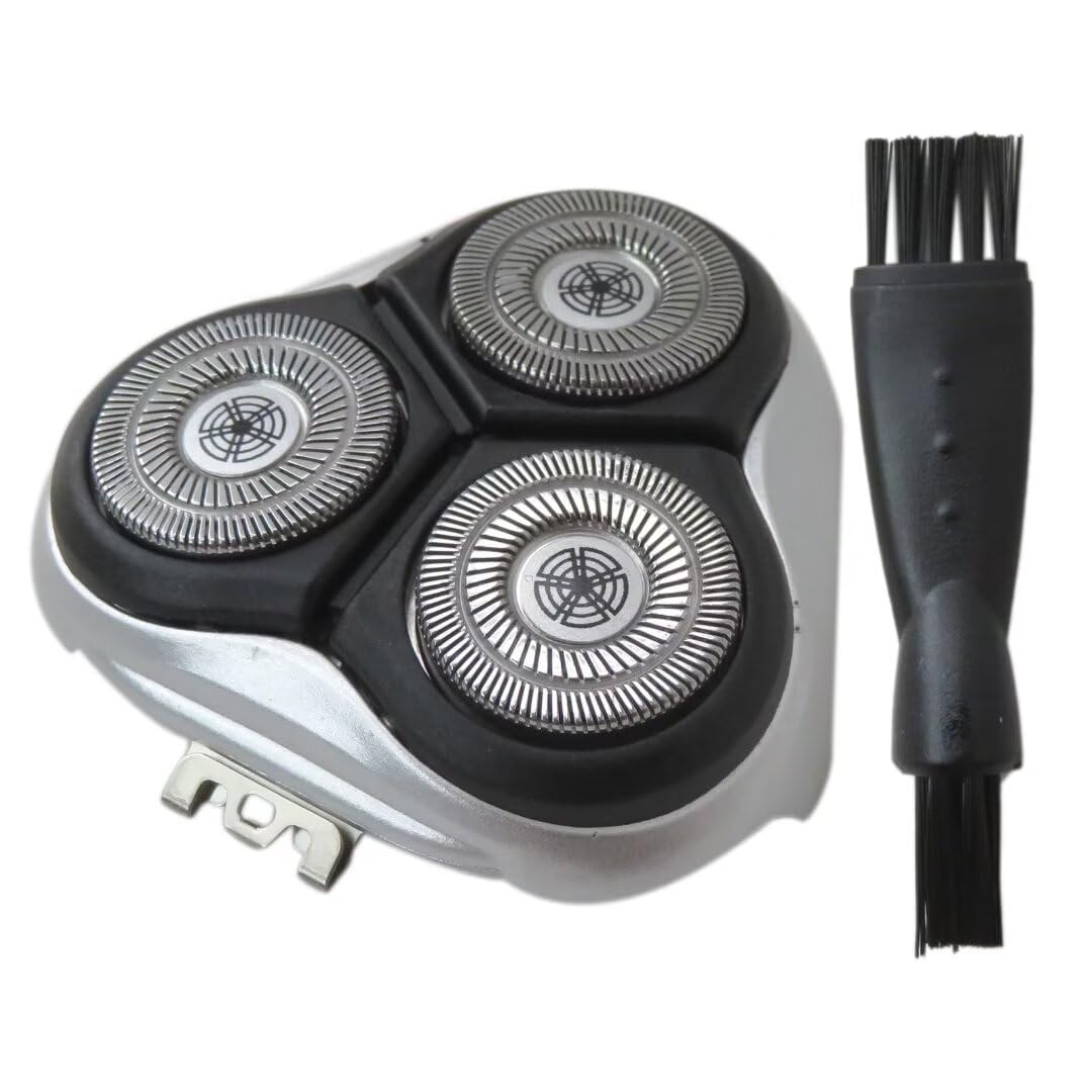 WELURE Replacement Shaver Head with Cleaning Brush - Compatible with Sweet-LF SWS7105 & SWSBK7105 Waterproof Electric Razors - Perfect for Travel & Daily Grooming
