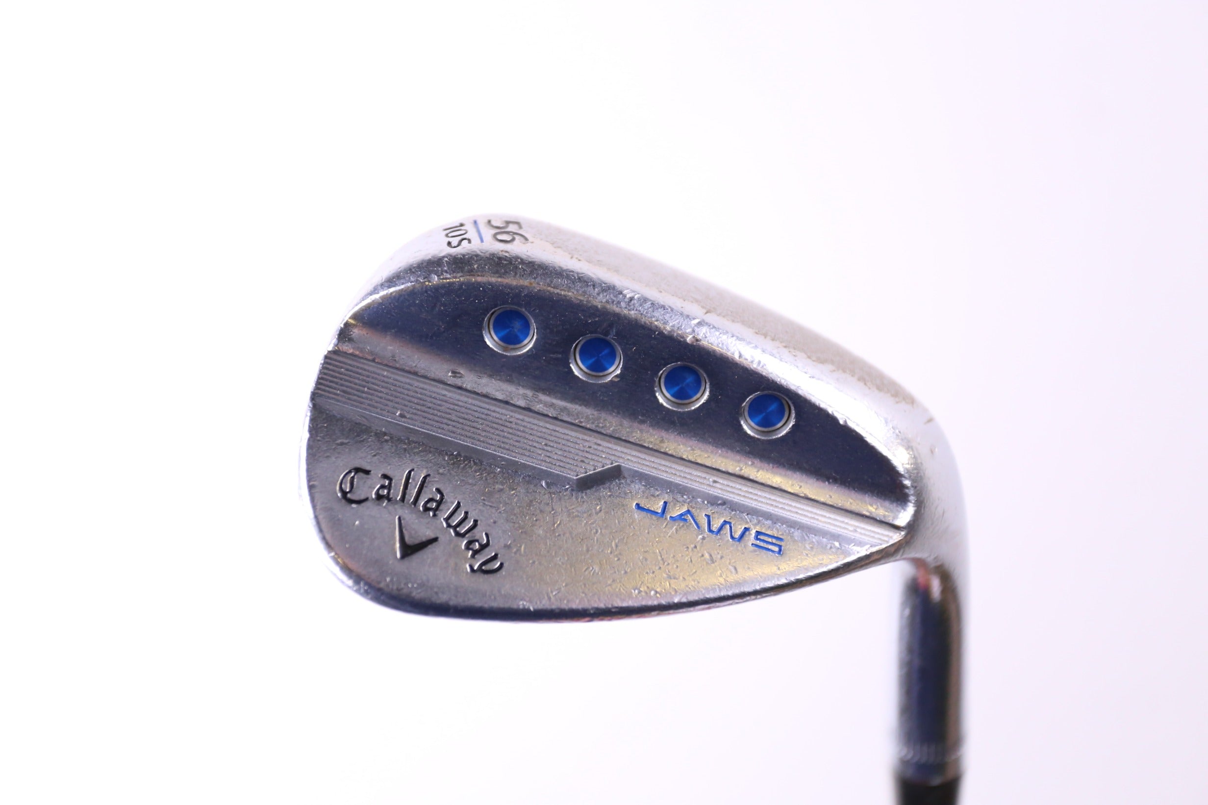 Used Callaway JAWS Raw Chrome Sand Wedge 56° Stiff Flex Right Hand Golf Club | Ideal for Bunker Shots & Short Game Precision