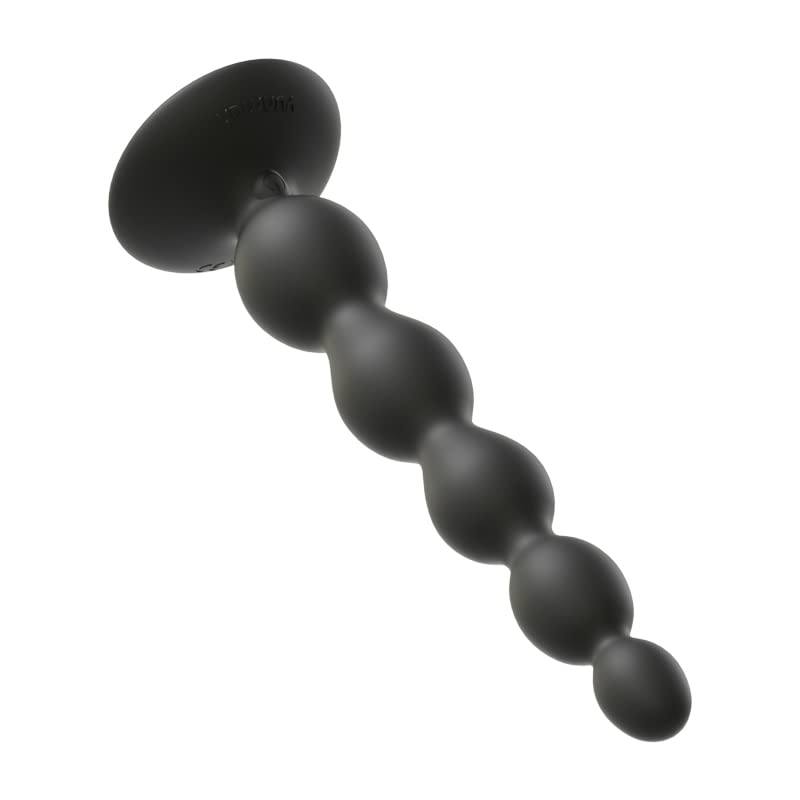 5 Beads Remote Control Butt Plug - Rechargeable Prostate Massager with 10 Vibration Modes for Men & Women - Perfect for Couples Play & Solo Pleasure