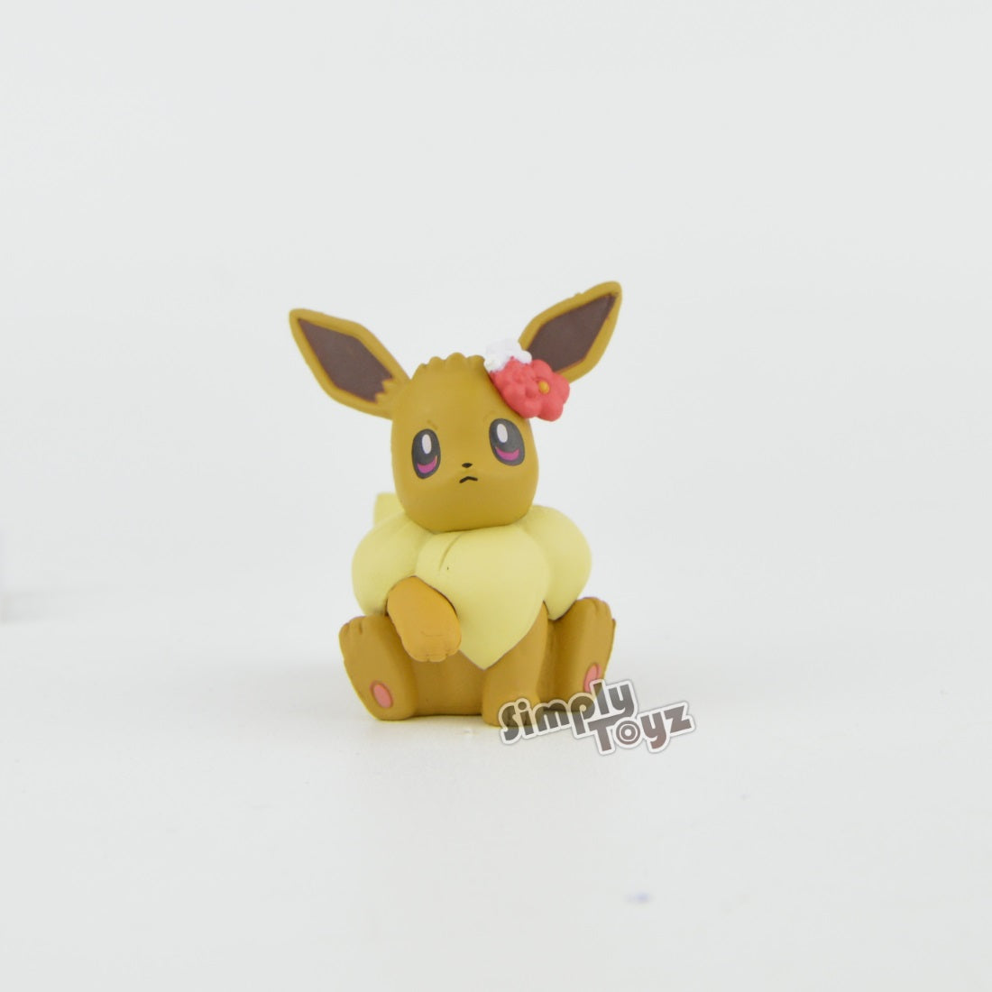 Pokemon Let's Go Eevee Adventure Mascot Takara Tomy Mini Figure - Cute Collectible Toy for Kids & Fans, Perfect for Display, Gifts and Game Themed Decor