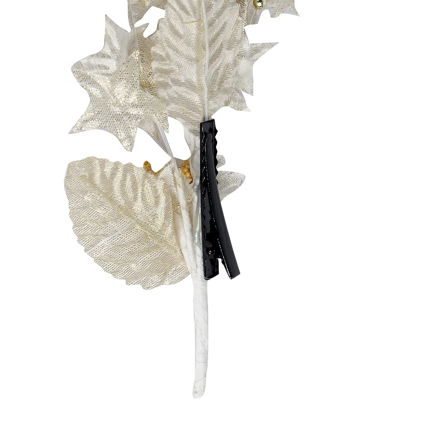 2 Pcs Artificial Flower Hair Clips for Women - Elegant Hair Brooch & Hair Pin Accessories for Girls (Pack of 1) | Perfect for Weddings, Parties & Daily Fashion Styling